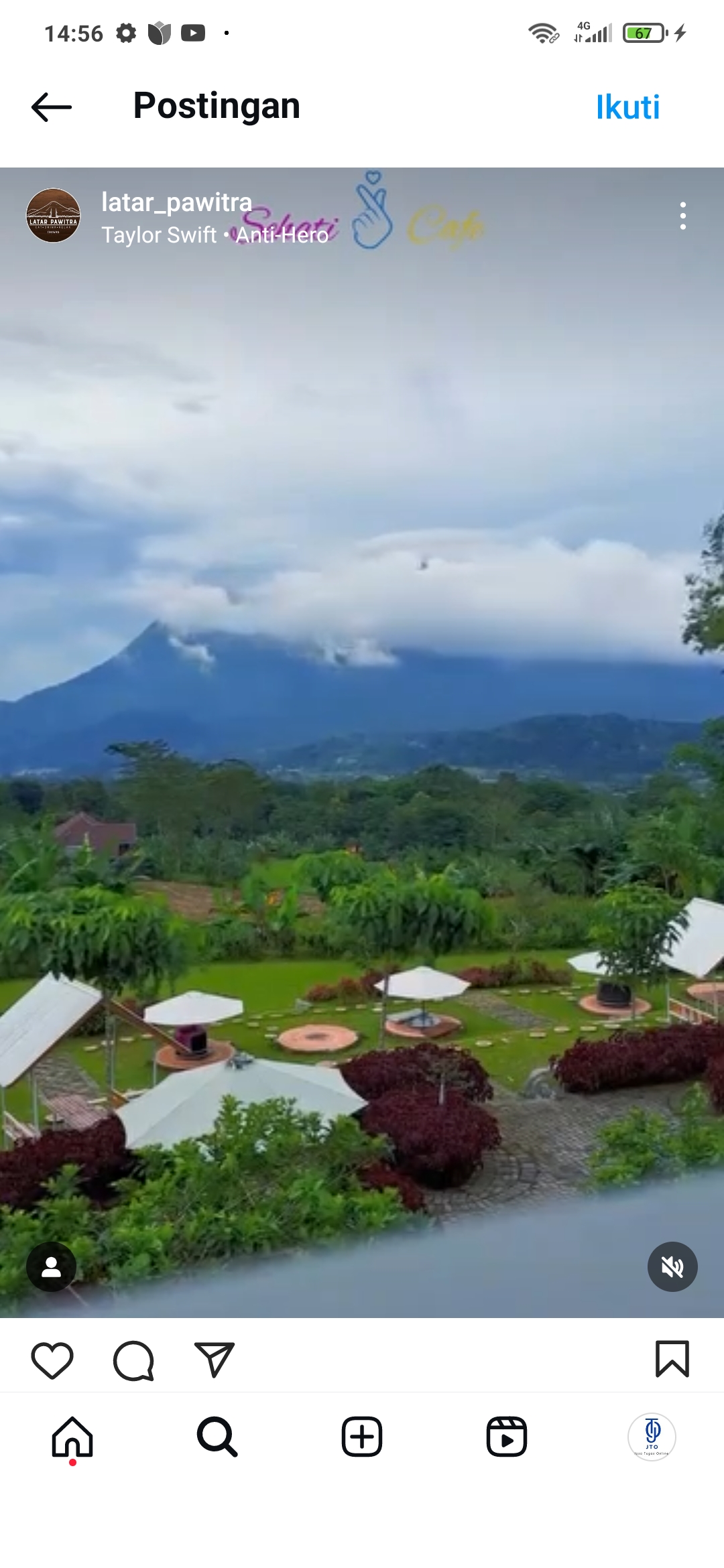 Ngopi di Latar Pawitra akan membuat harimu lebih berwarna