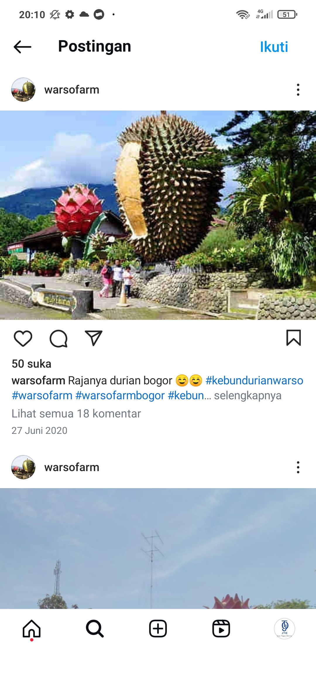 wisata Warsofarm Bogor