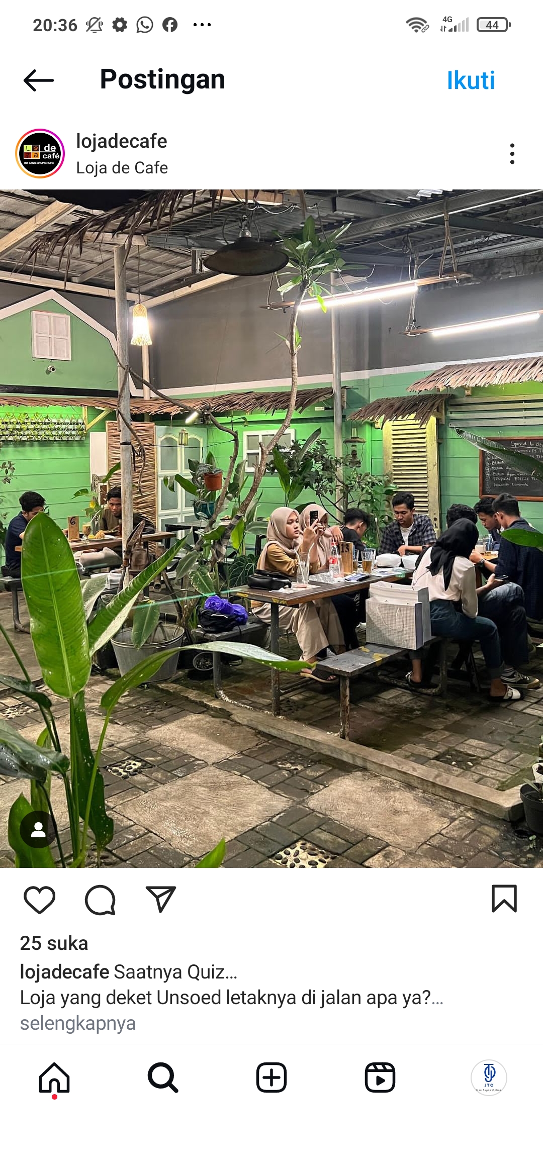 Loja De Cafe Purwokerto
