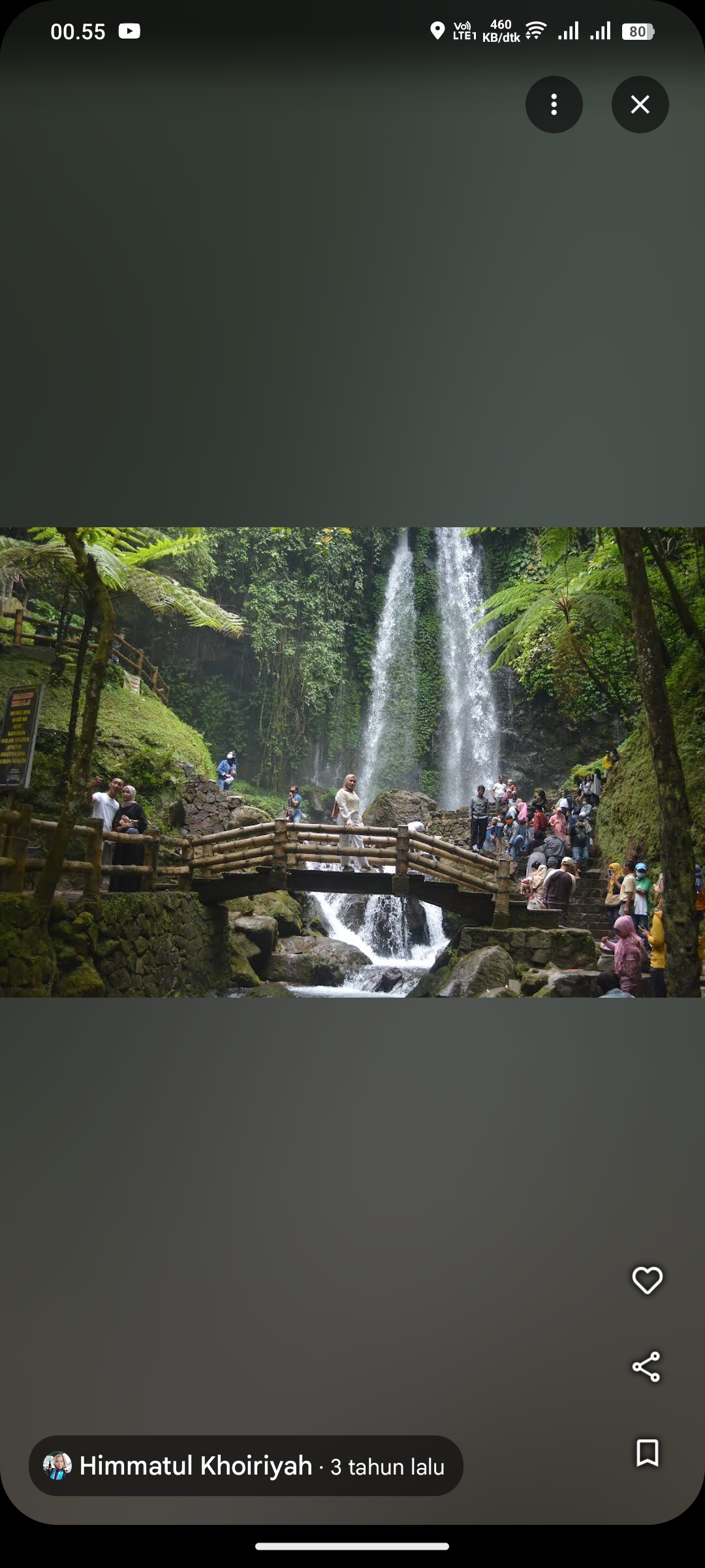 Air Terjun Ngargoyoso (Ngargoyoso Waterfall) Karanganyar