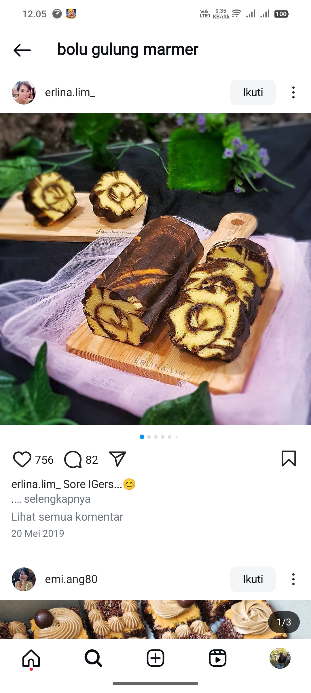 Bolu Gulung Marmer
