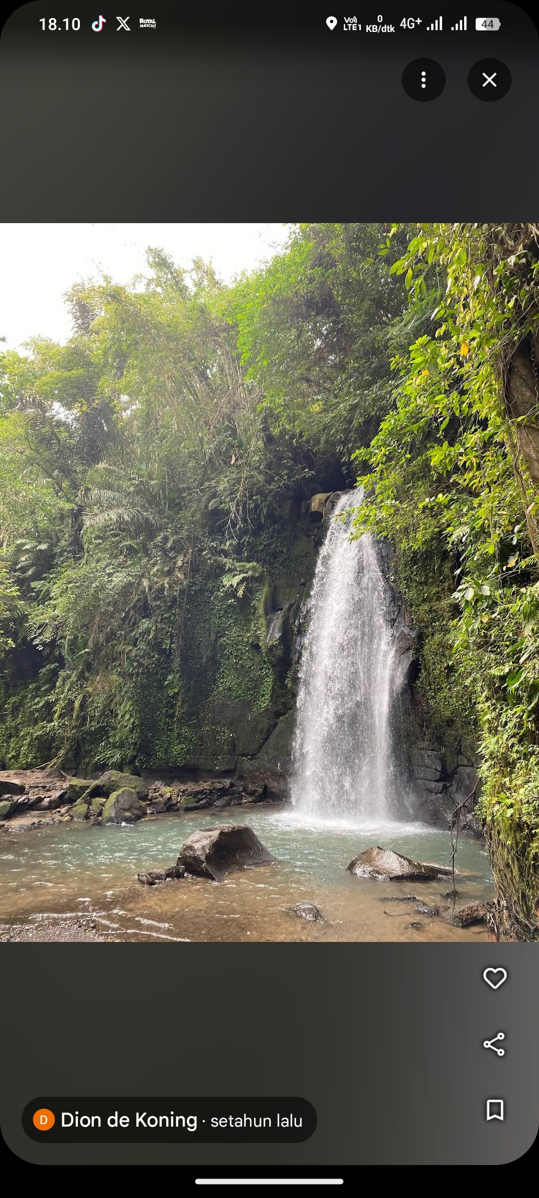 Air Terjun Ulu Petanu