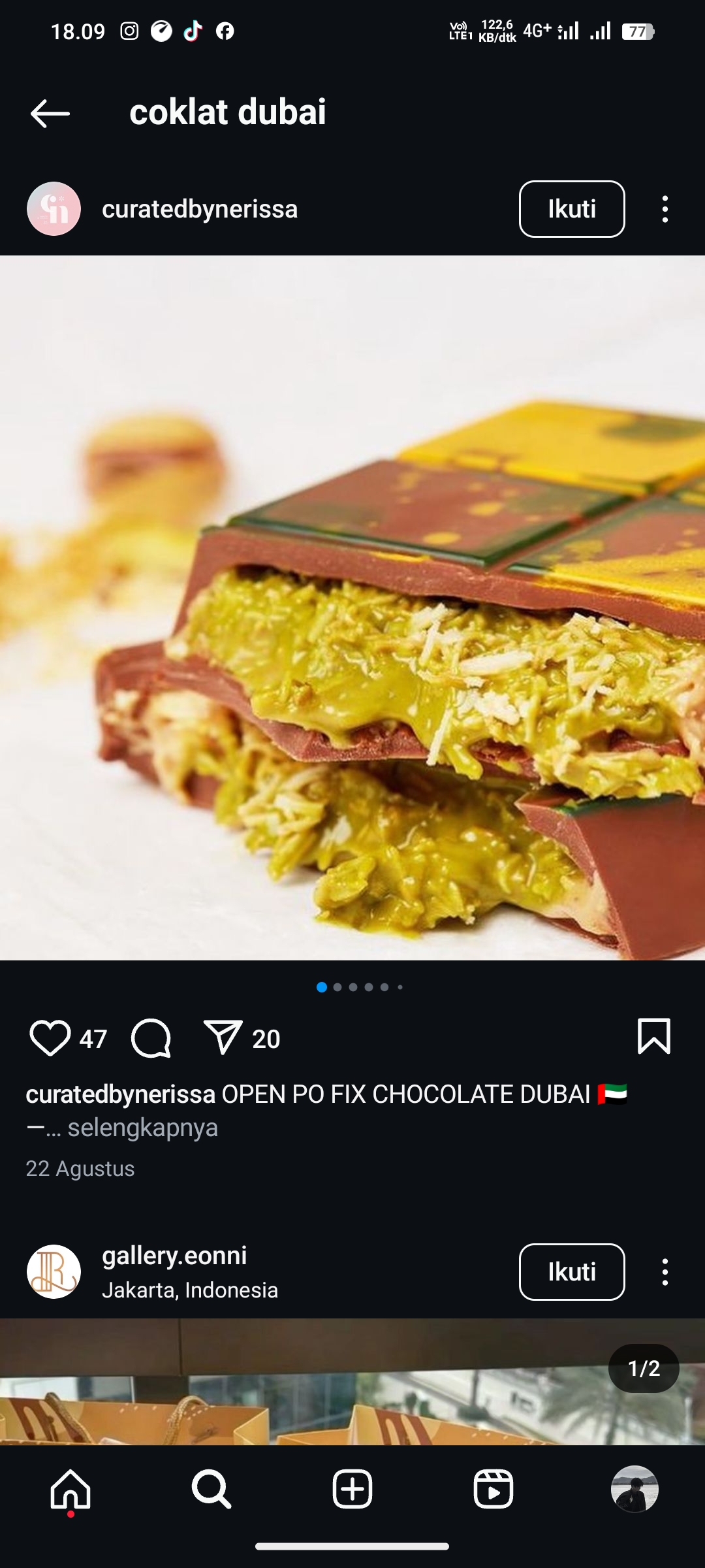 Resep Coklat Dubai yang bisa kamu coba dirumah
