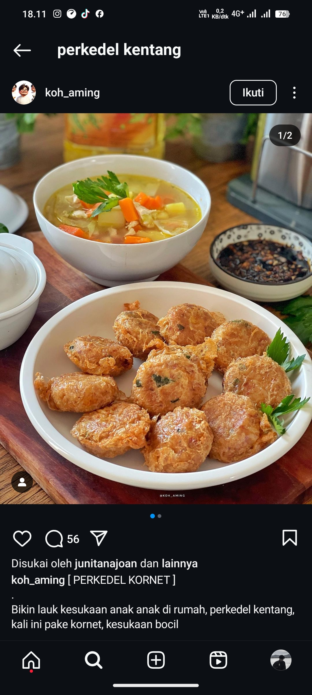 Resep Perkedel yang bisa kamu coba dirumah
