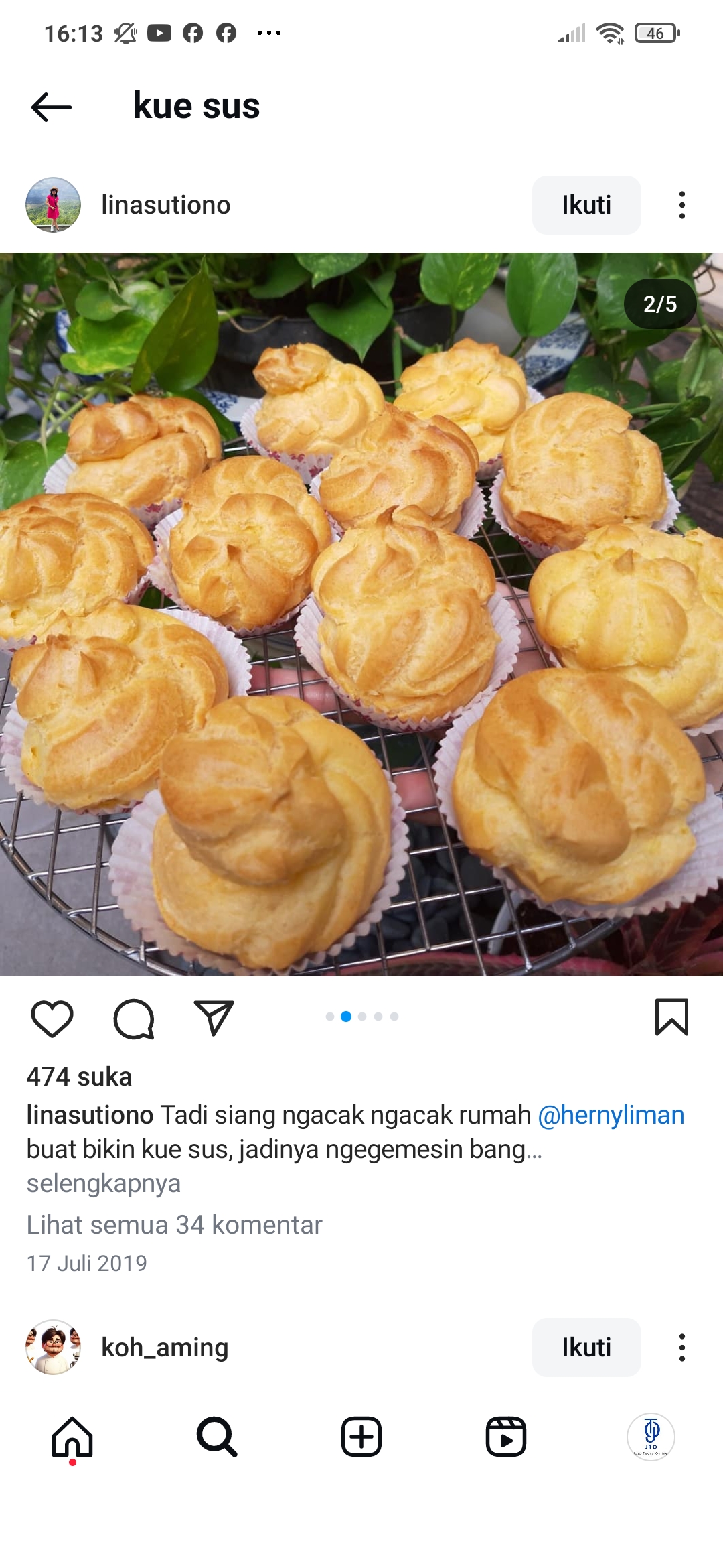 Kue Sus Enak