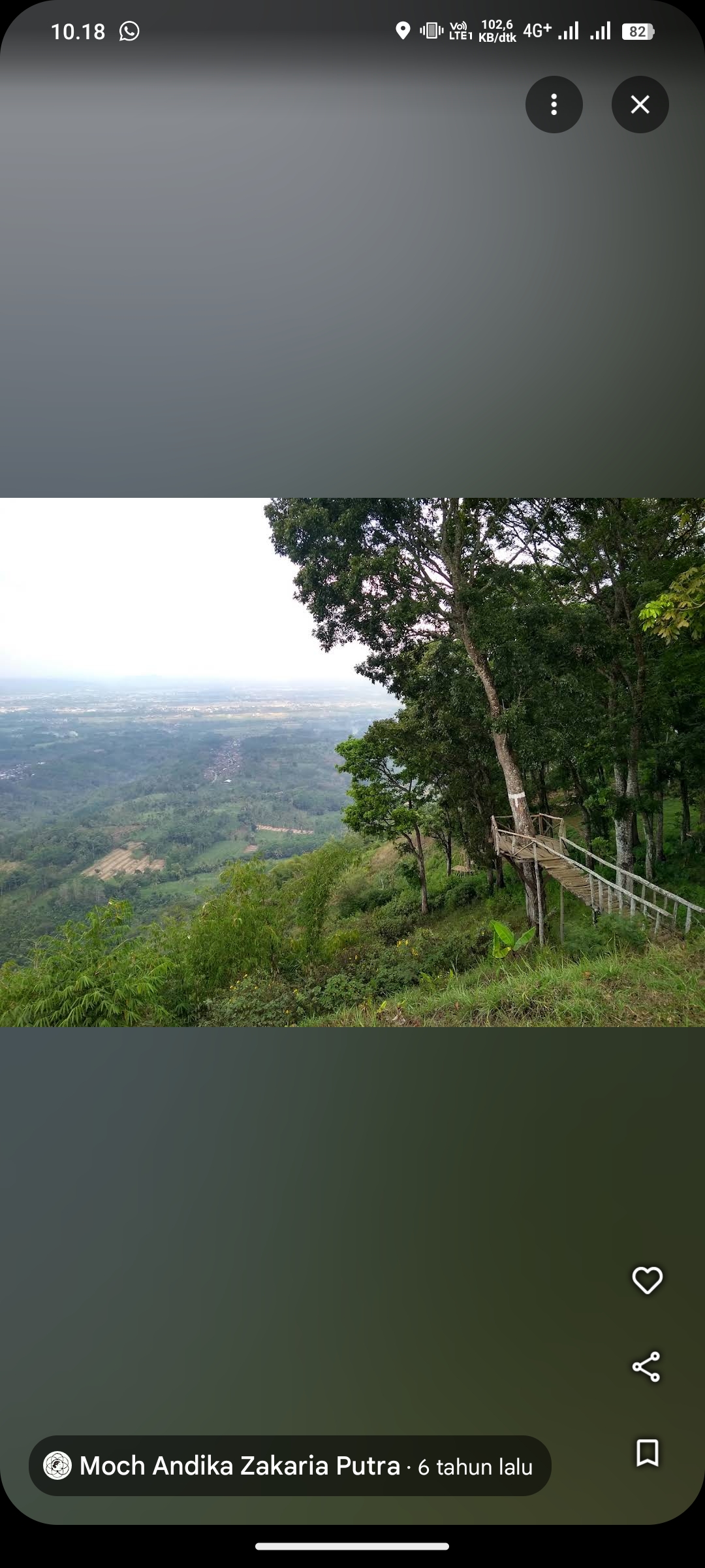 Salah Satu Spot Wisata Alam Lembah Ken Arok, Malang