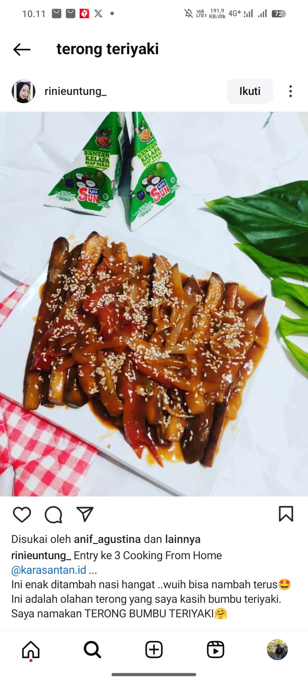 Terong Teriyaki