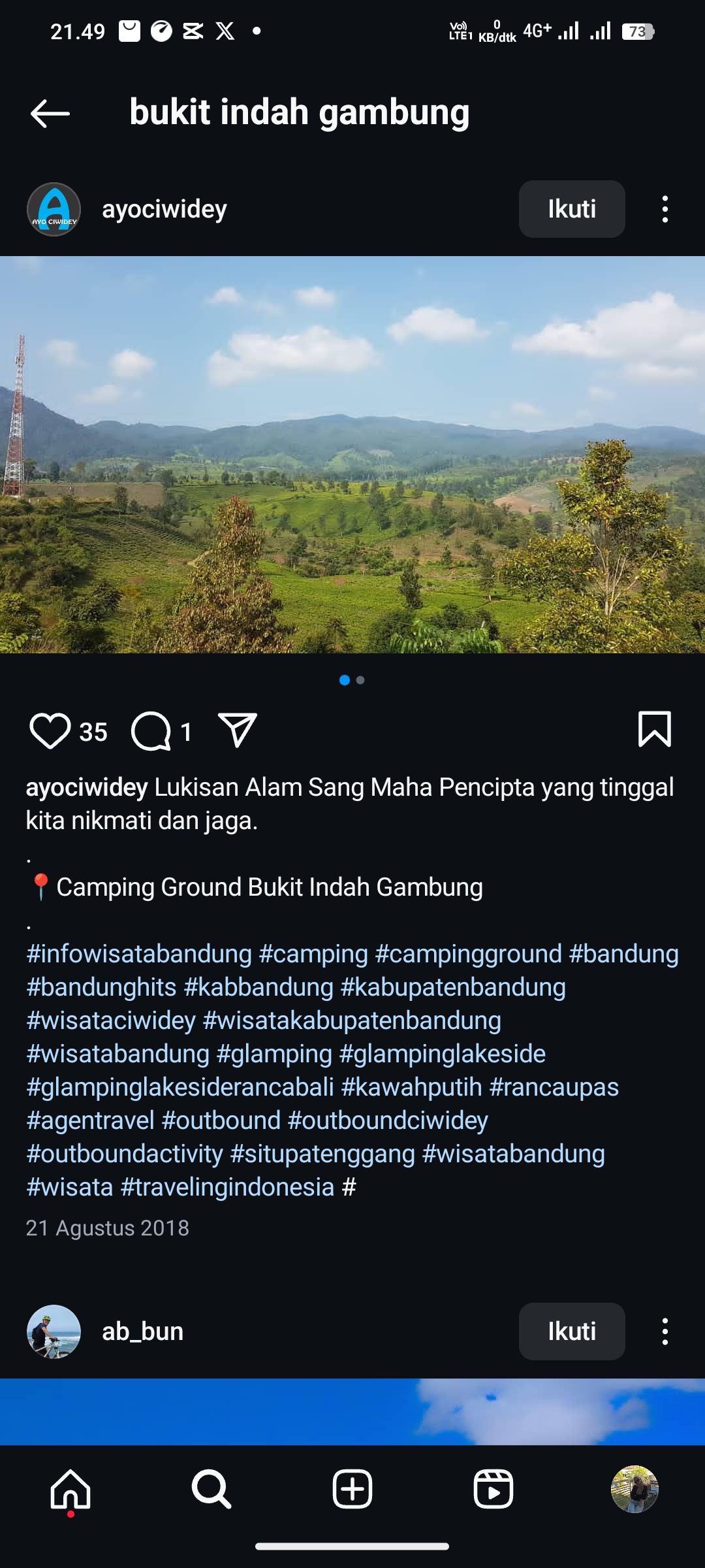 Bukit Indah Gambung, Ciwidey