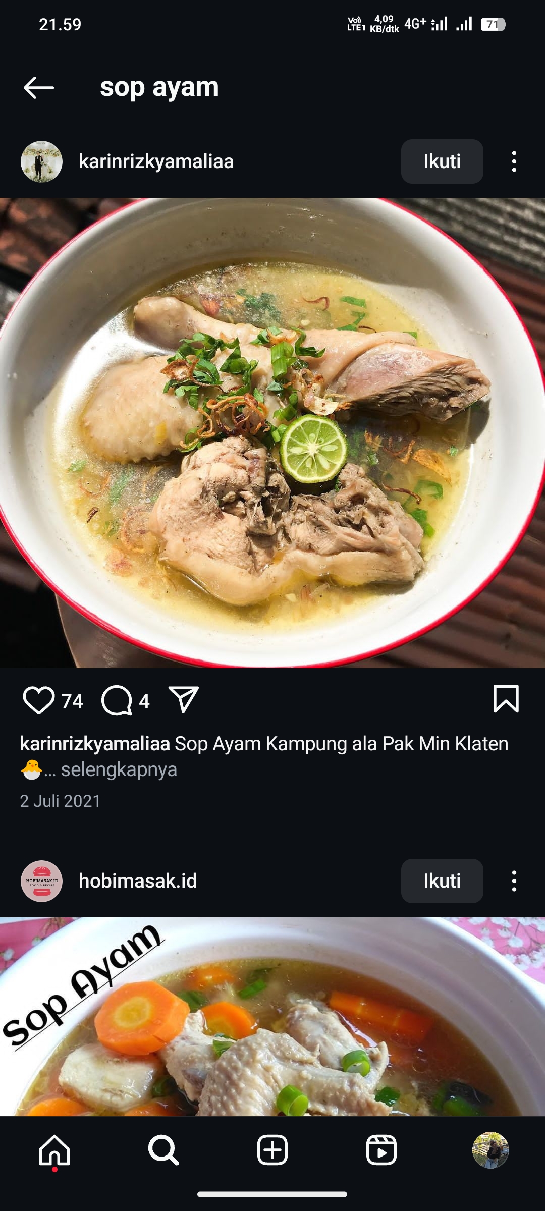Sop Ayam