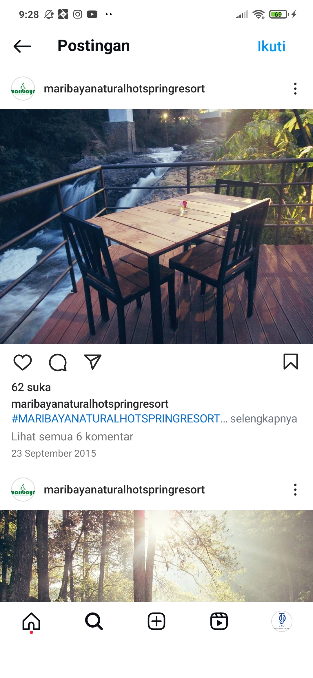 nikmati kesegaran maribaya natural hot spring resort