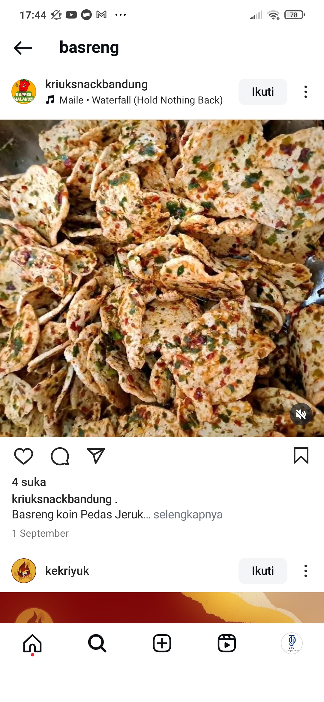 Basreng super enak