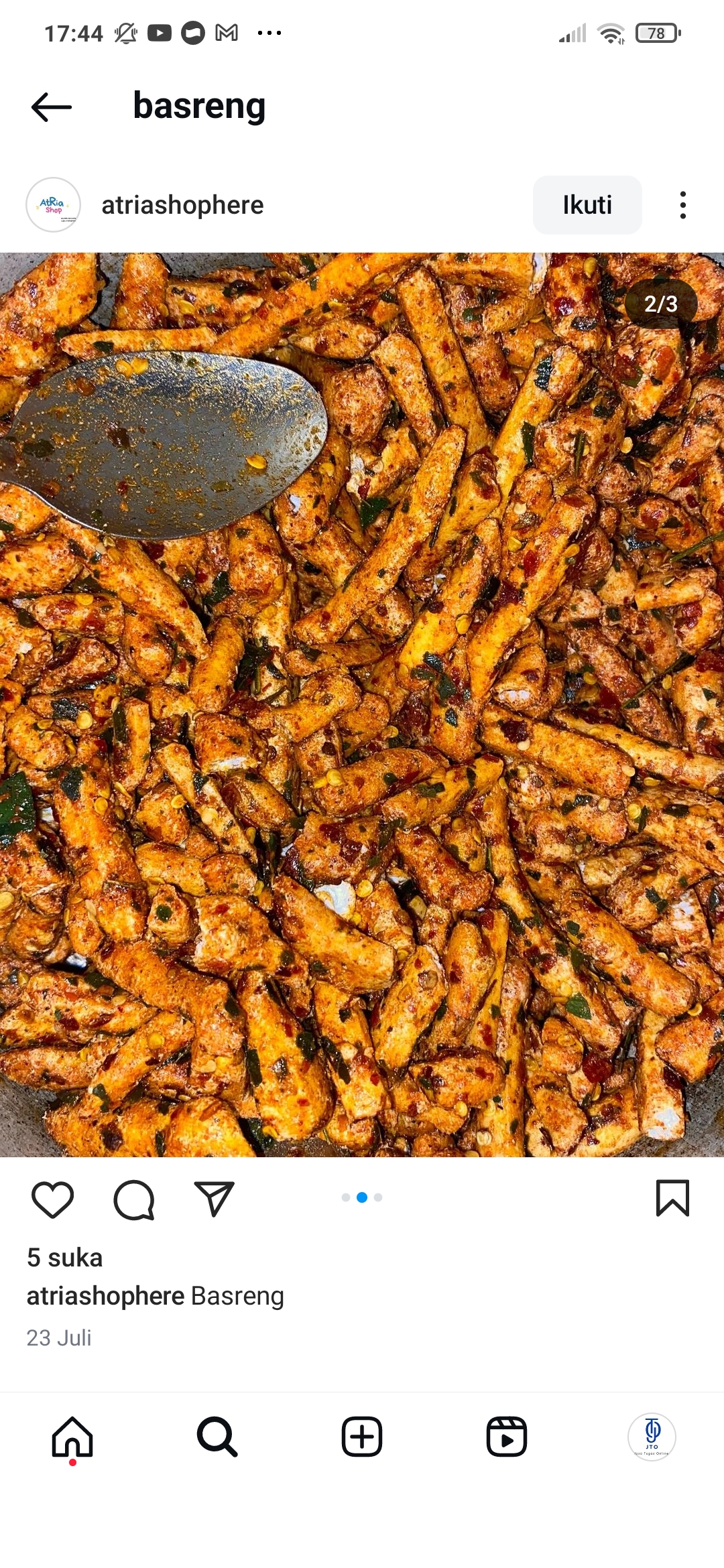 Resep Basreng super enak