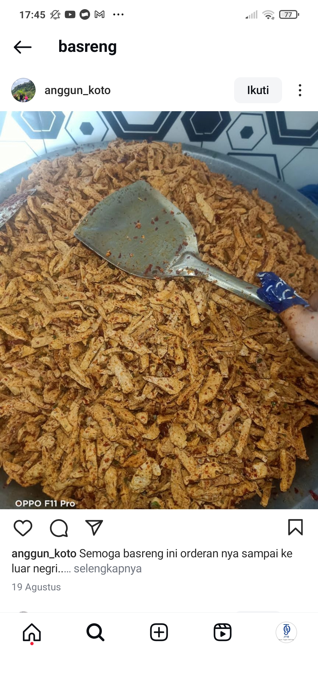 Resep Basreng rumahan super enak