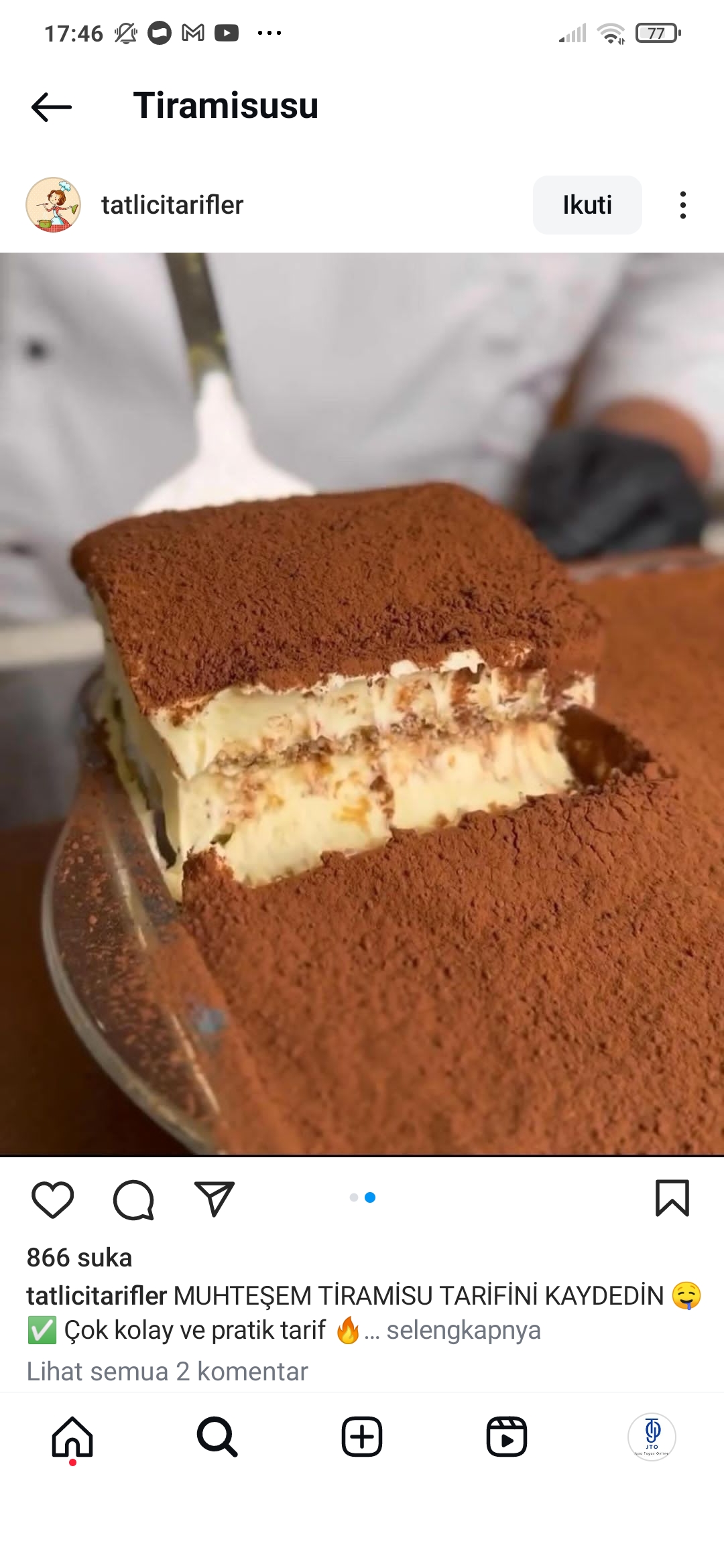 Coba Buat tiramisu sendiri di rumah