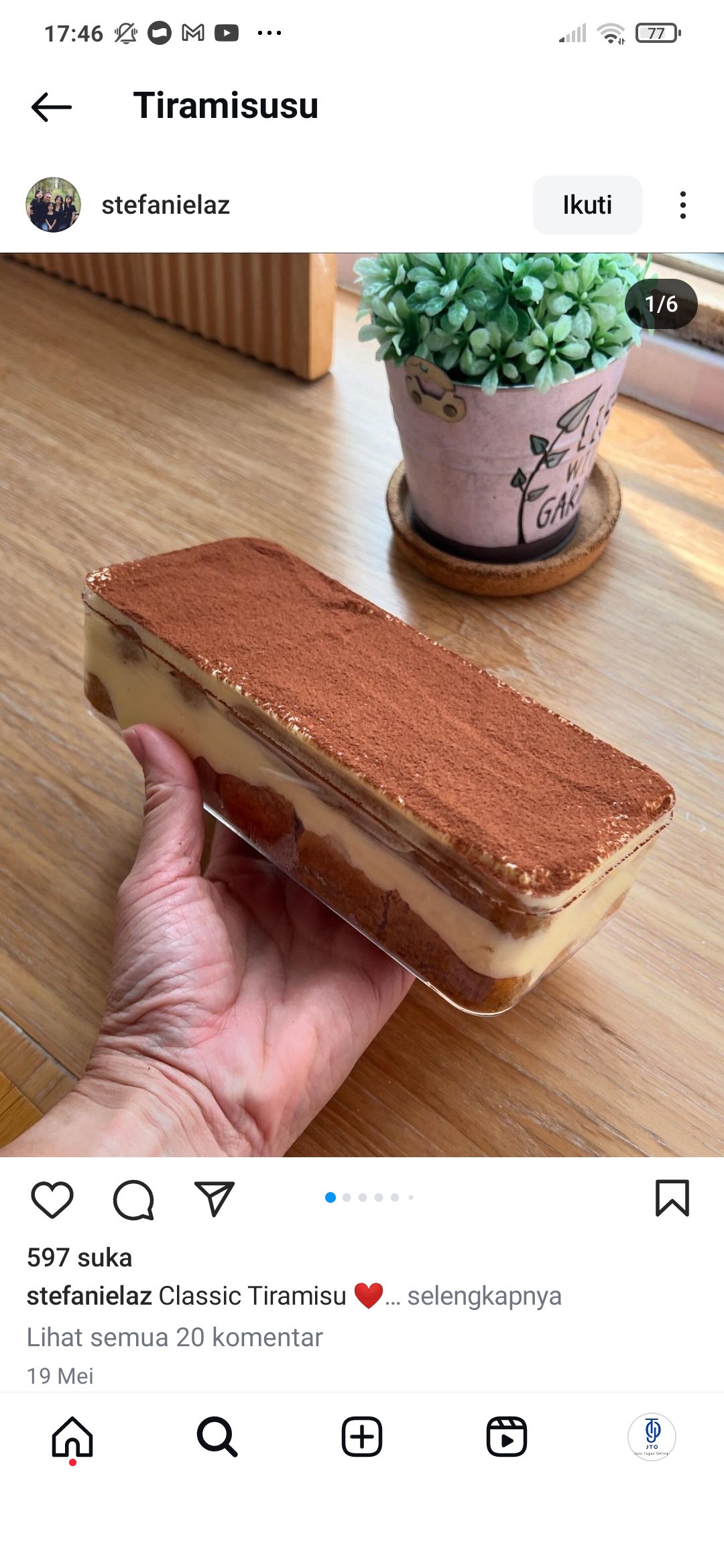 Coba buat tiramisu sendiri di rumah