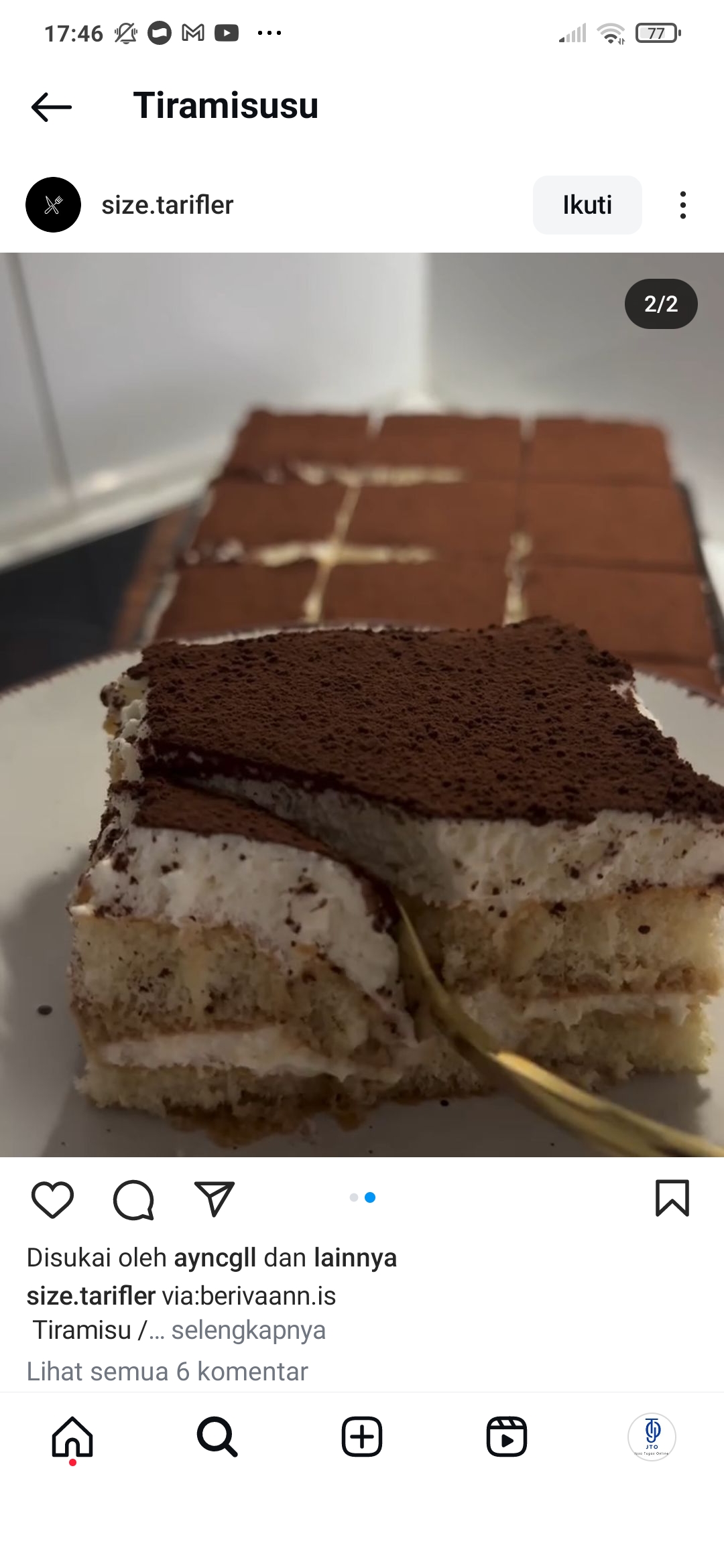 Tiramisu Italia super lezat