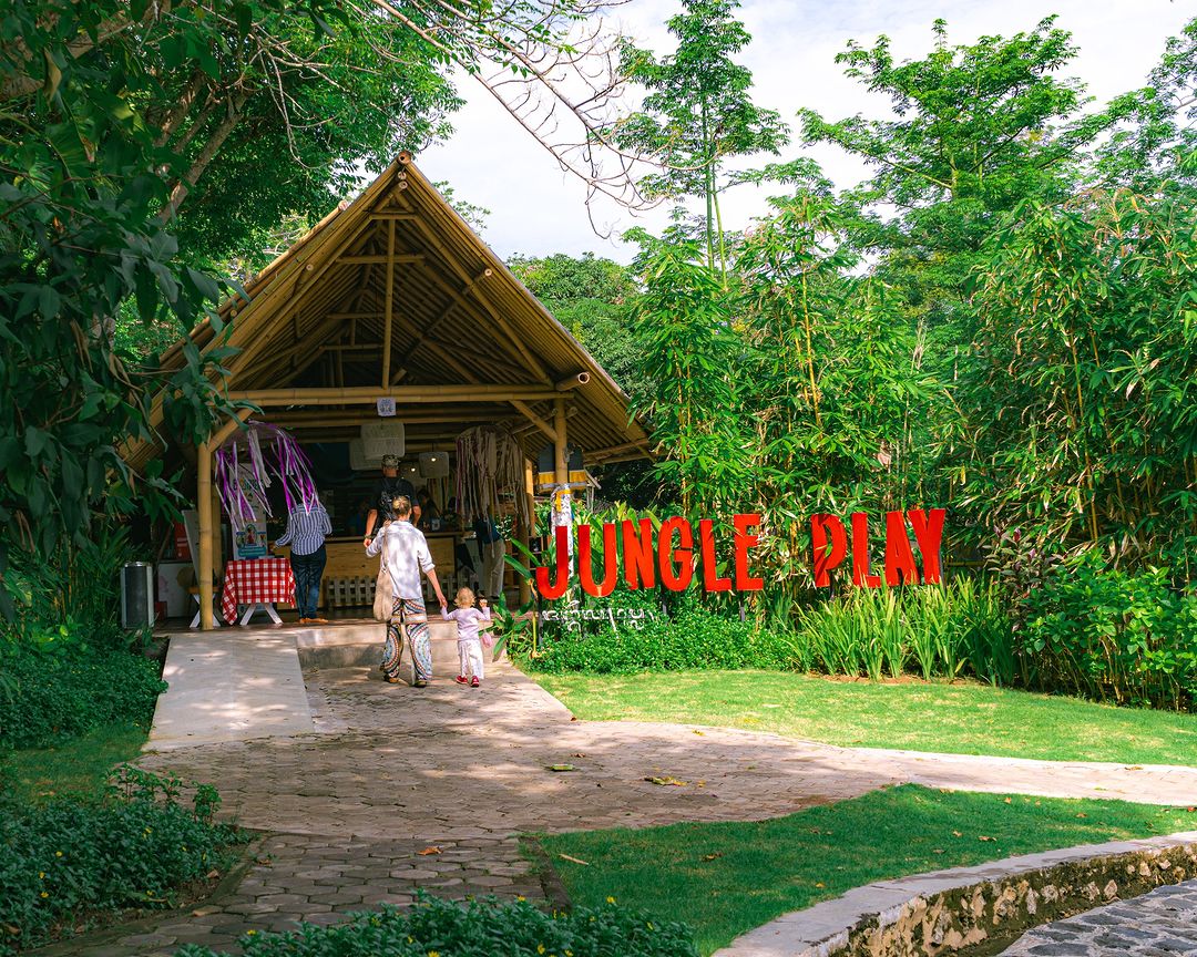 Jungle play Bali, salah satu wisata ramah anak yang rekomended