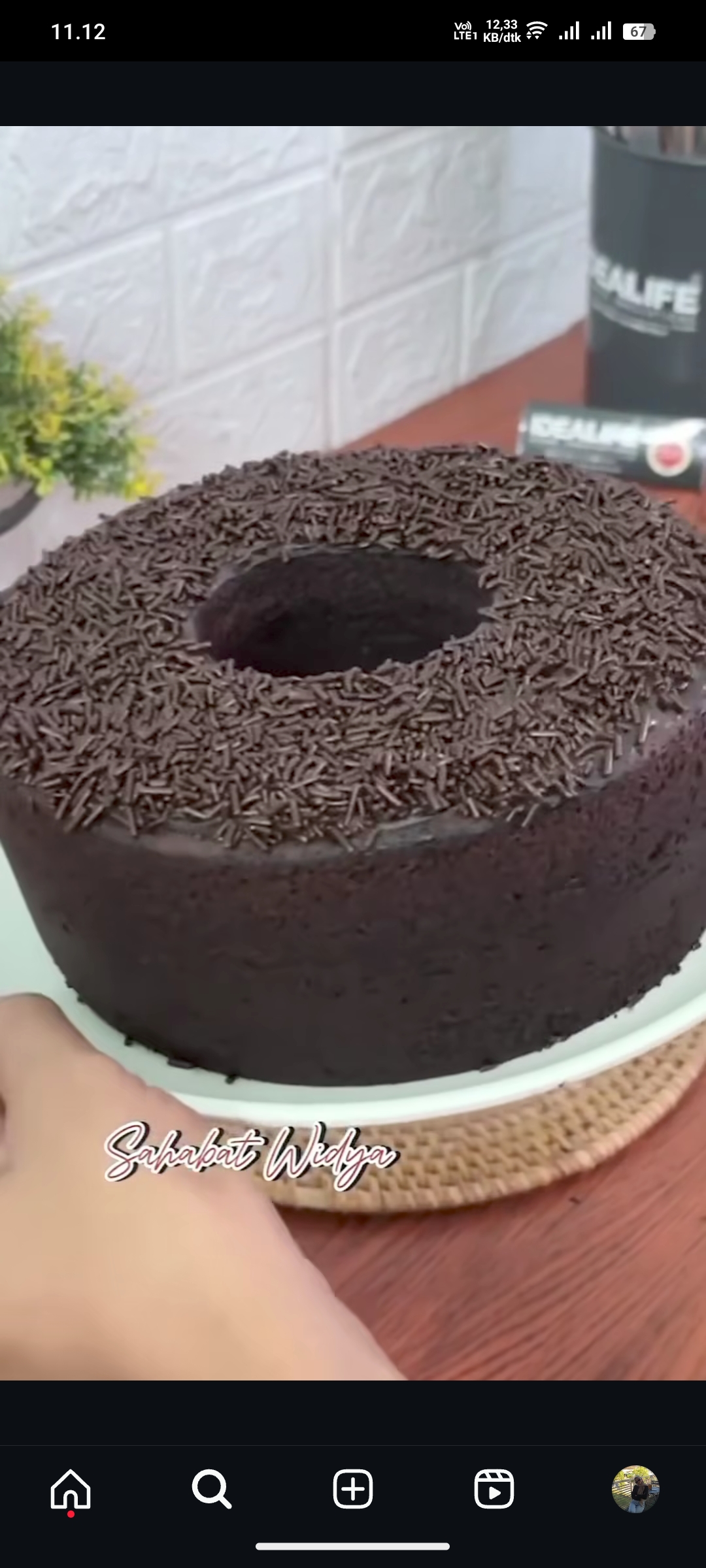 Brownies Kukus Cokelat