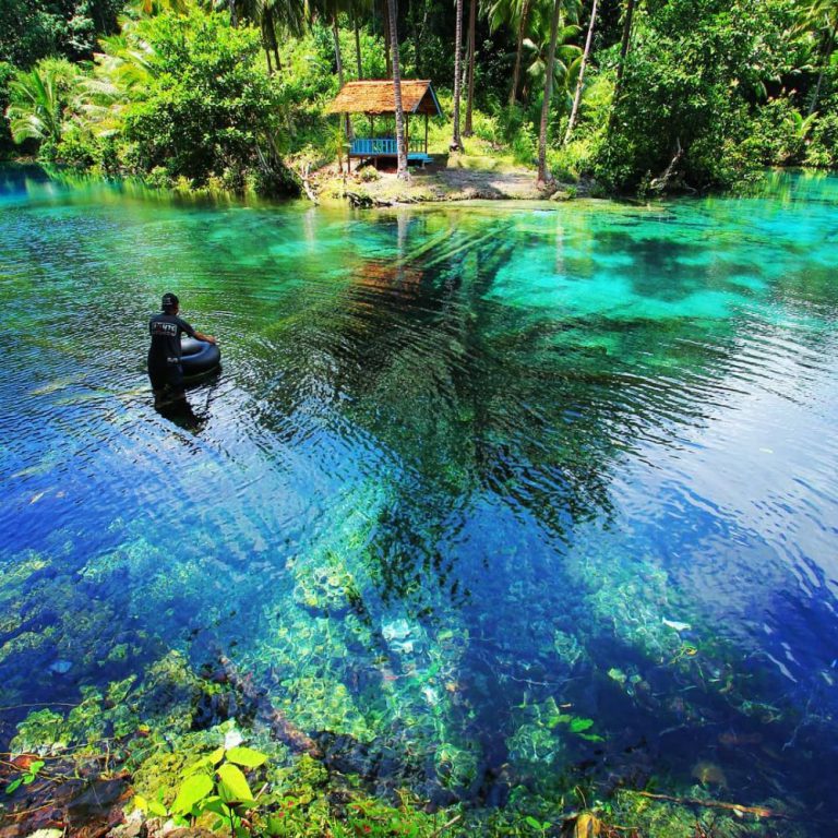 Paisu Pok, Wisata alam berupa Danau yang memiliki julukan "cermin alam" di Sulawesi