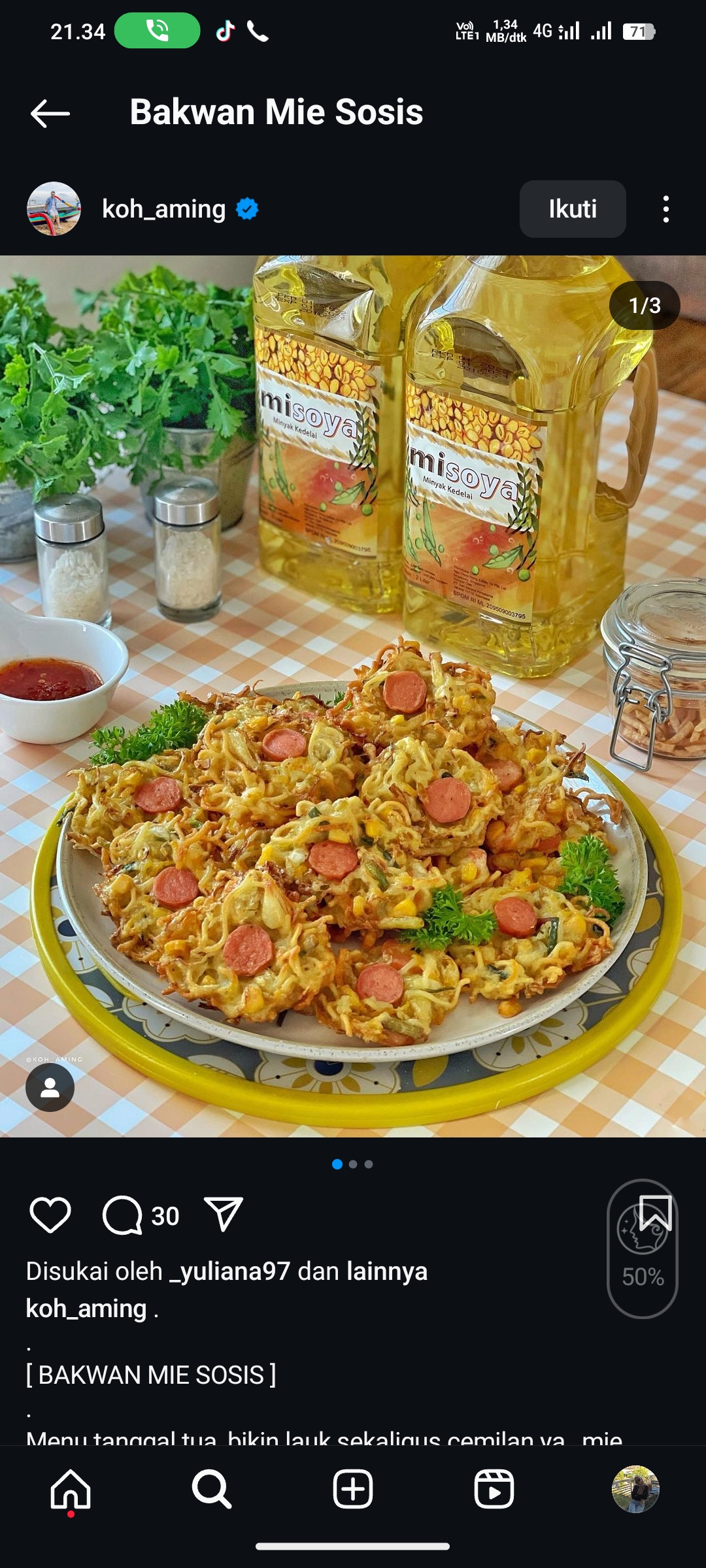 Bakwan Mie Sosis