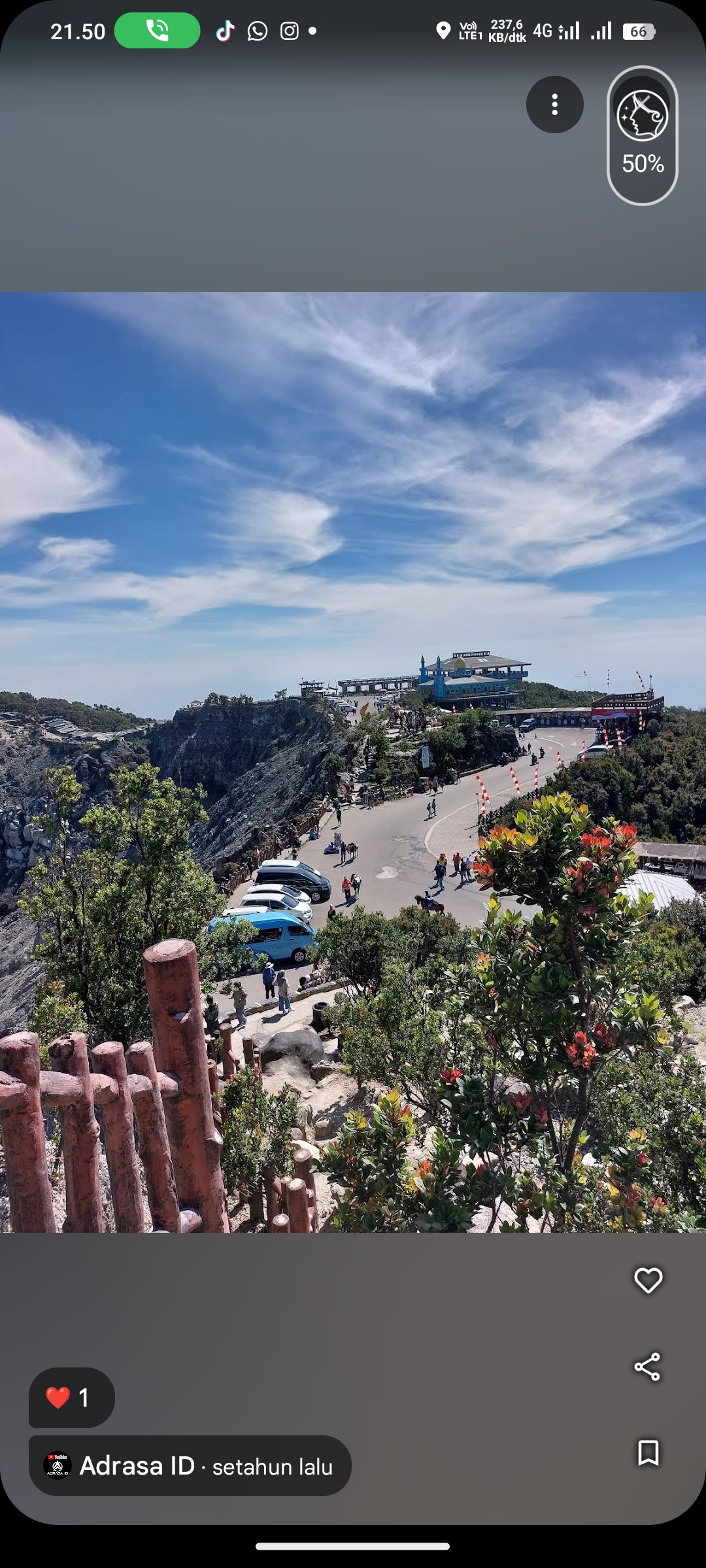 Gunung Tangkuban Perahu, Bandung