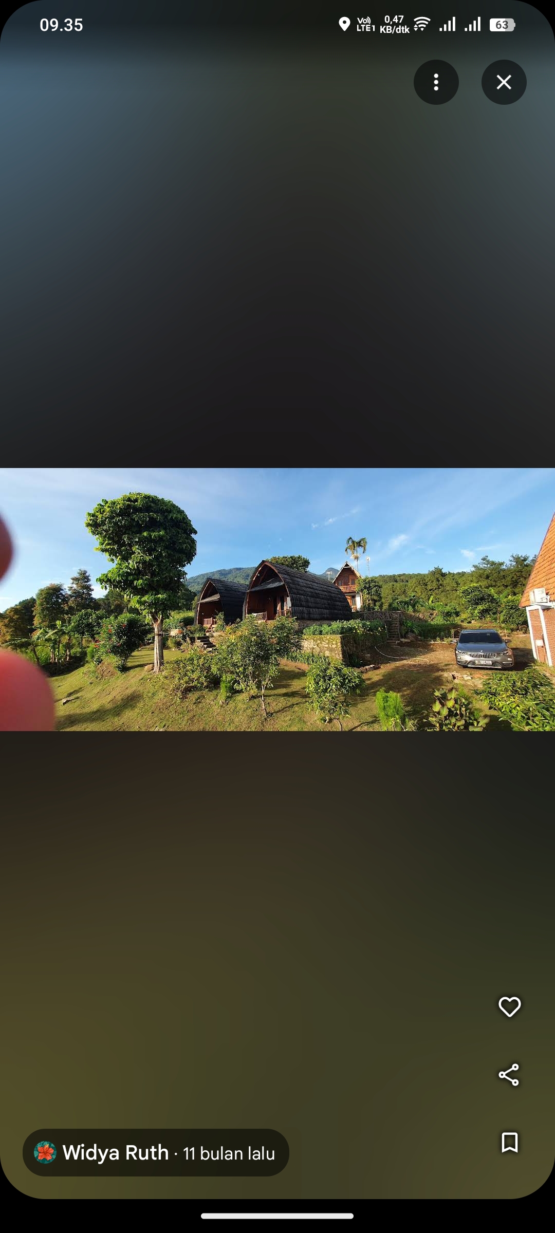 Villa Lumbung Gn. Salak di Cijeruk, Bogor