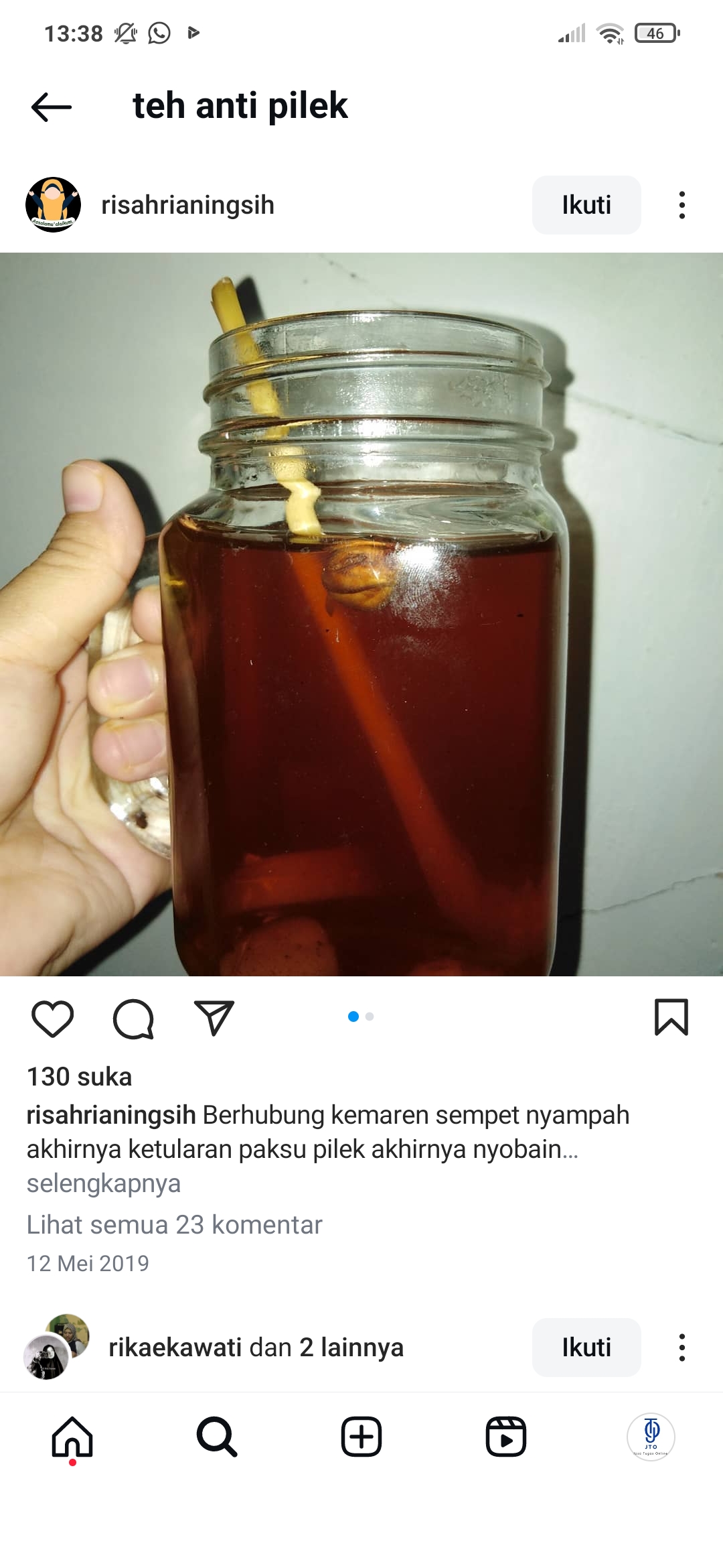 Teh anti pilek yang enak diminum saat hujan
