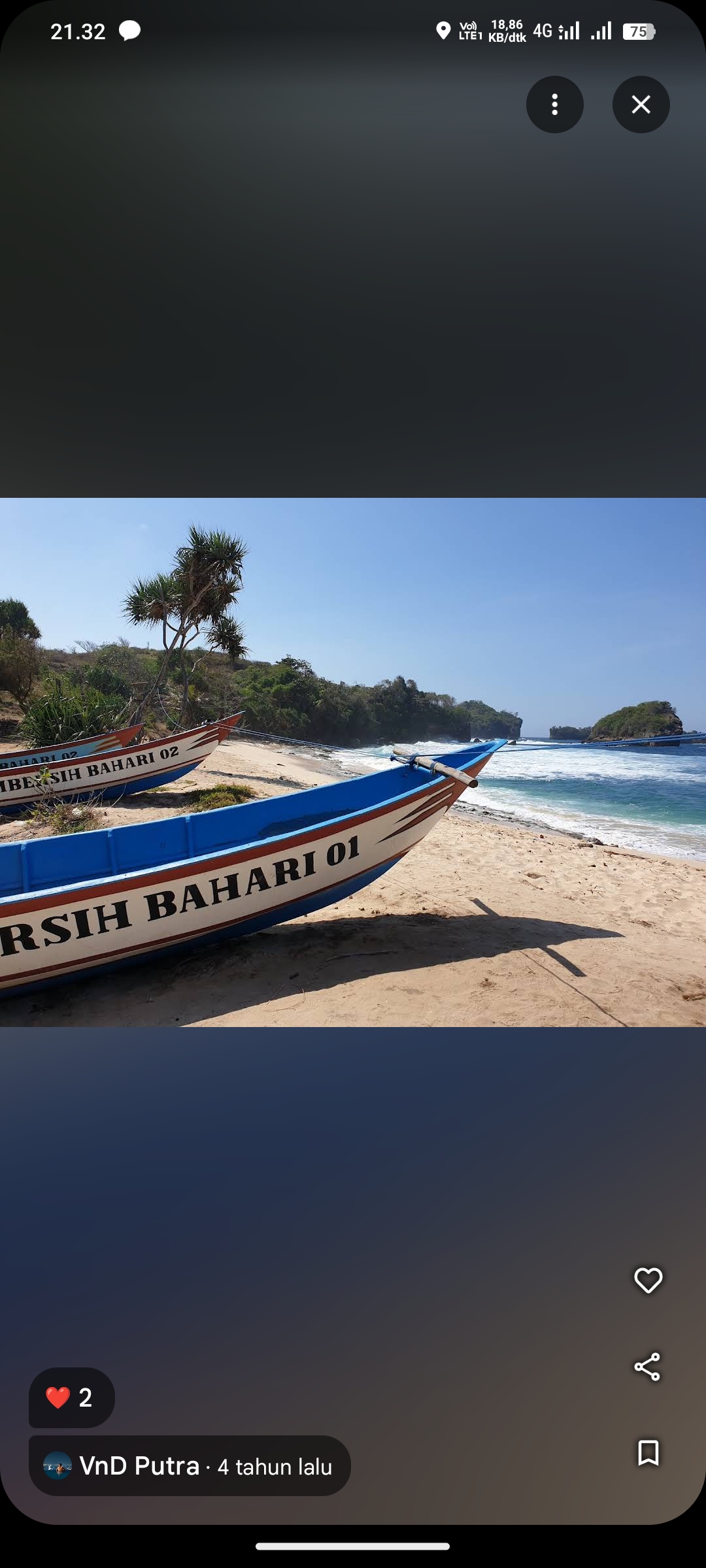 Pantai Peh Pulo, Blitar