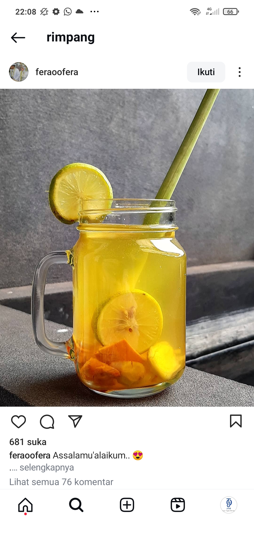 Minuman Rimpang
