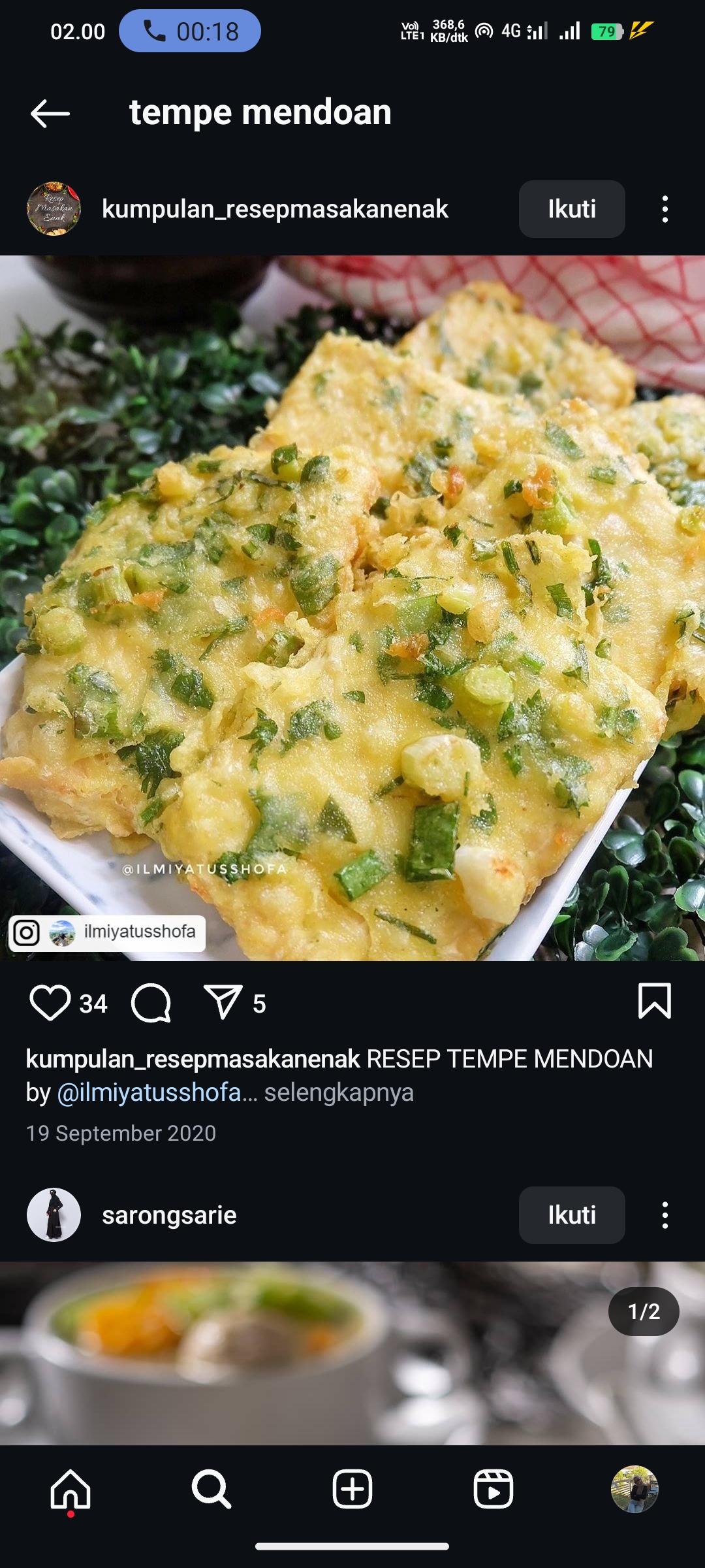 Tempe Mendoan