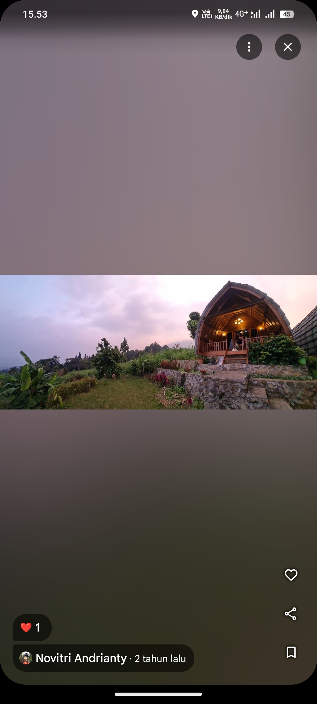 Villa Lumbung Gn. Salak