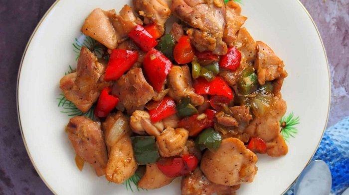 Resep Ayam Lada Hitam