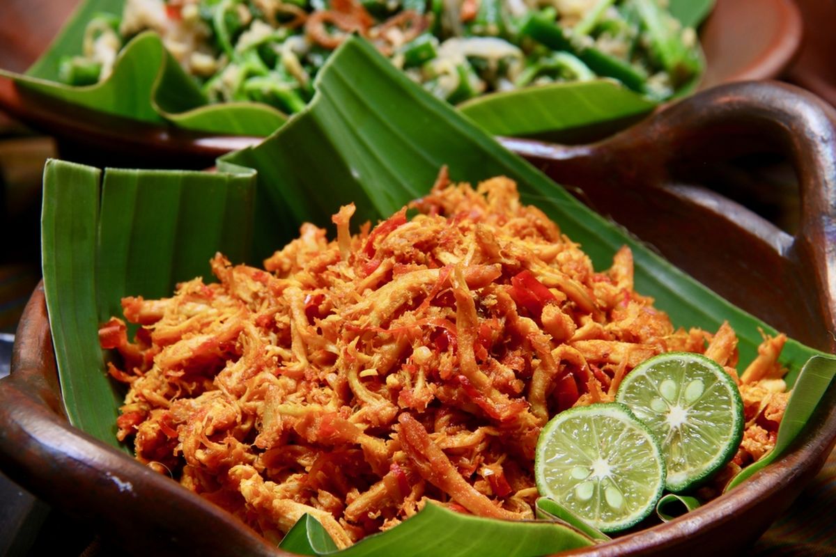 Resep Ayam Suwir Pedas