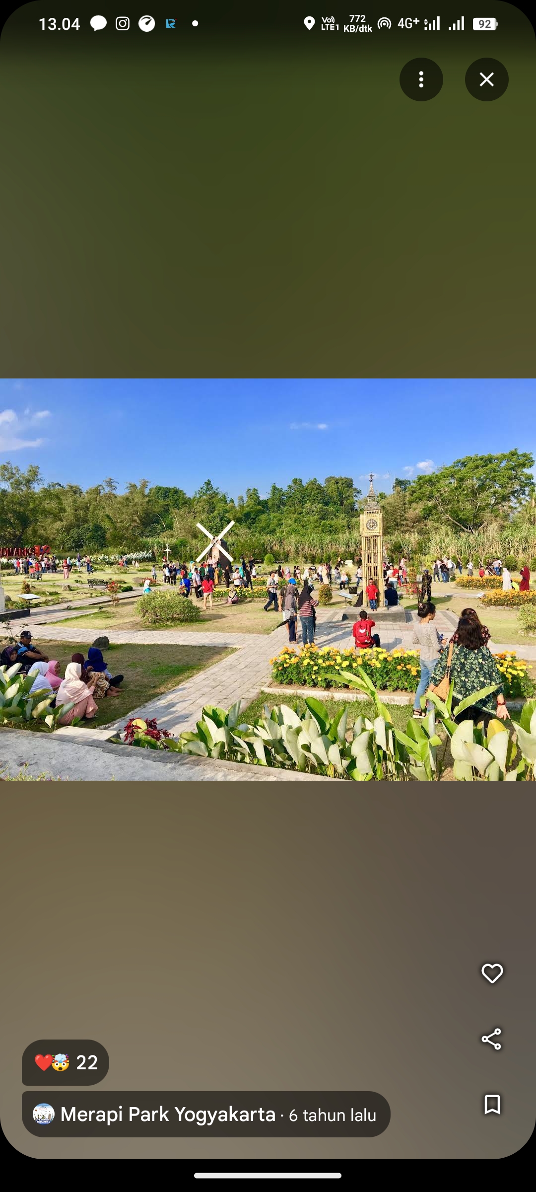 The World Landmark Merapi Park