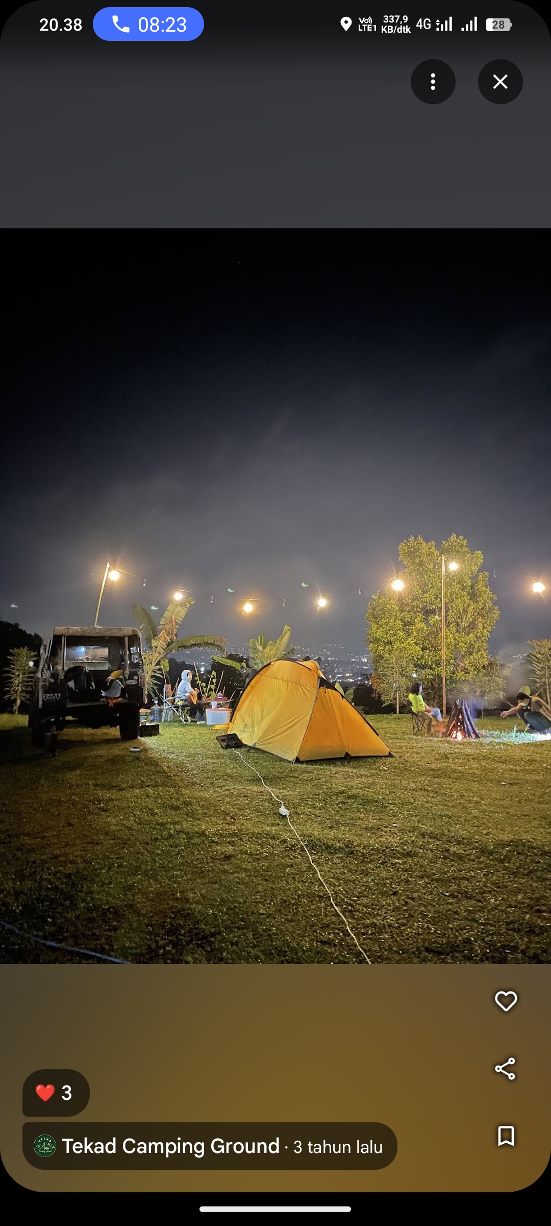 Tekad Camping Ground