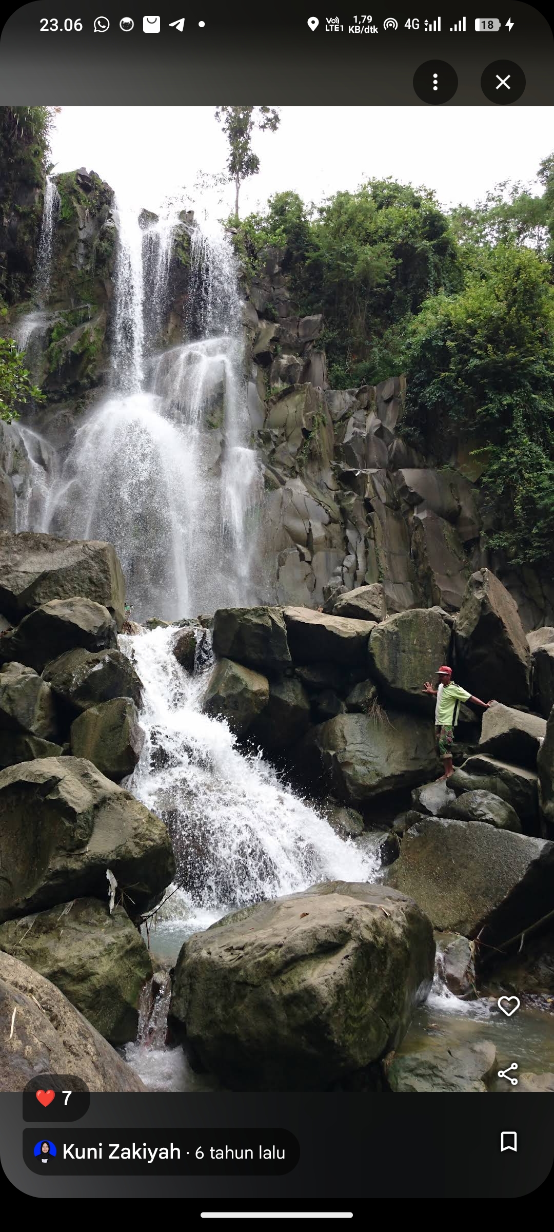 Air Terjun Jurug Bening, Blitar