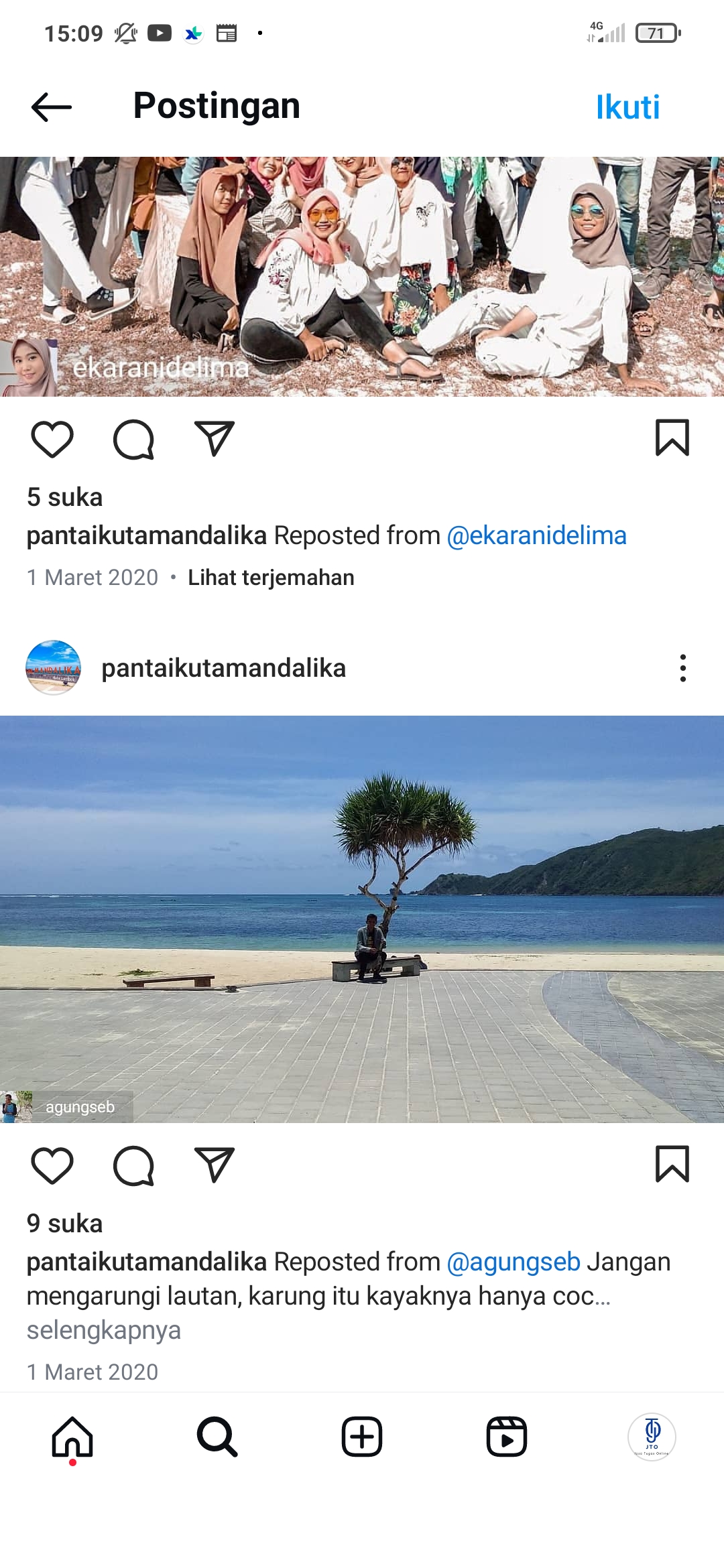 Pantai Kuta Mandalika
