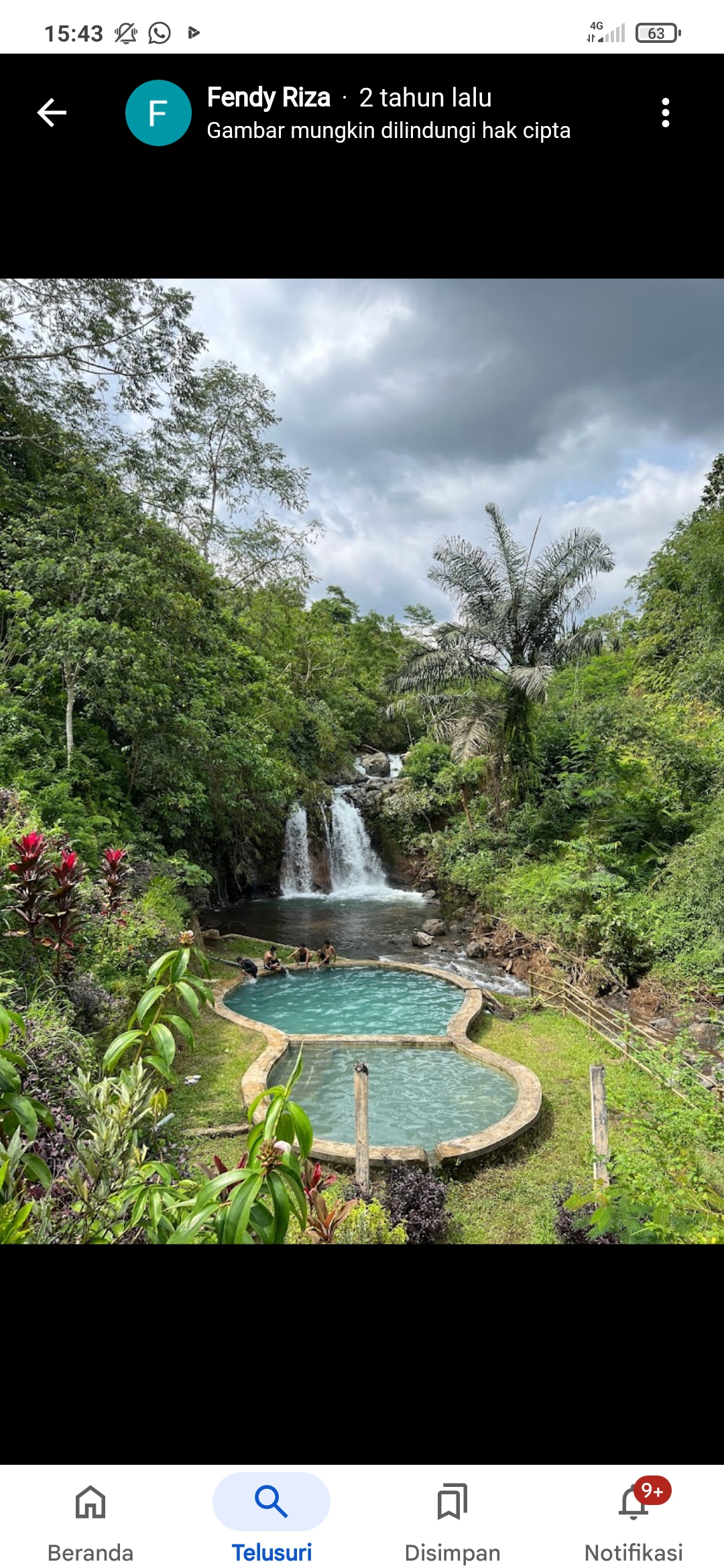 Air Terjun Babak Pelangi