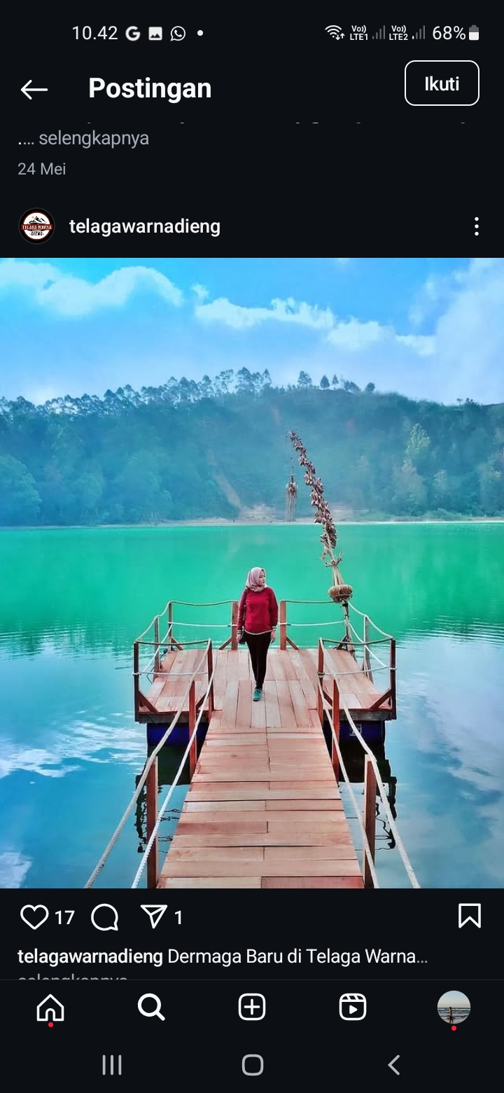 Telaga Warna Dieng