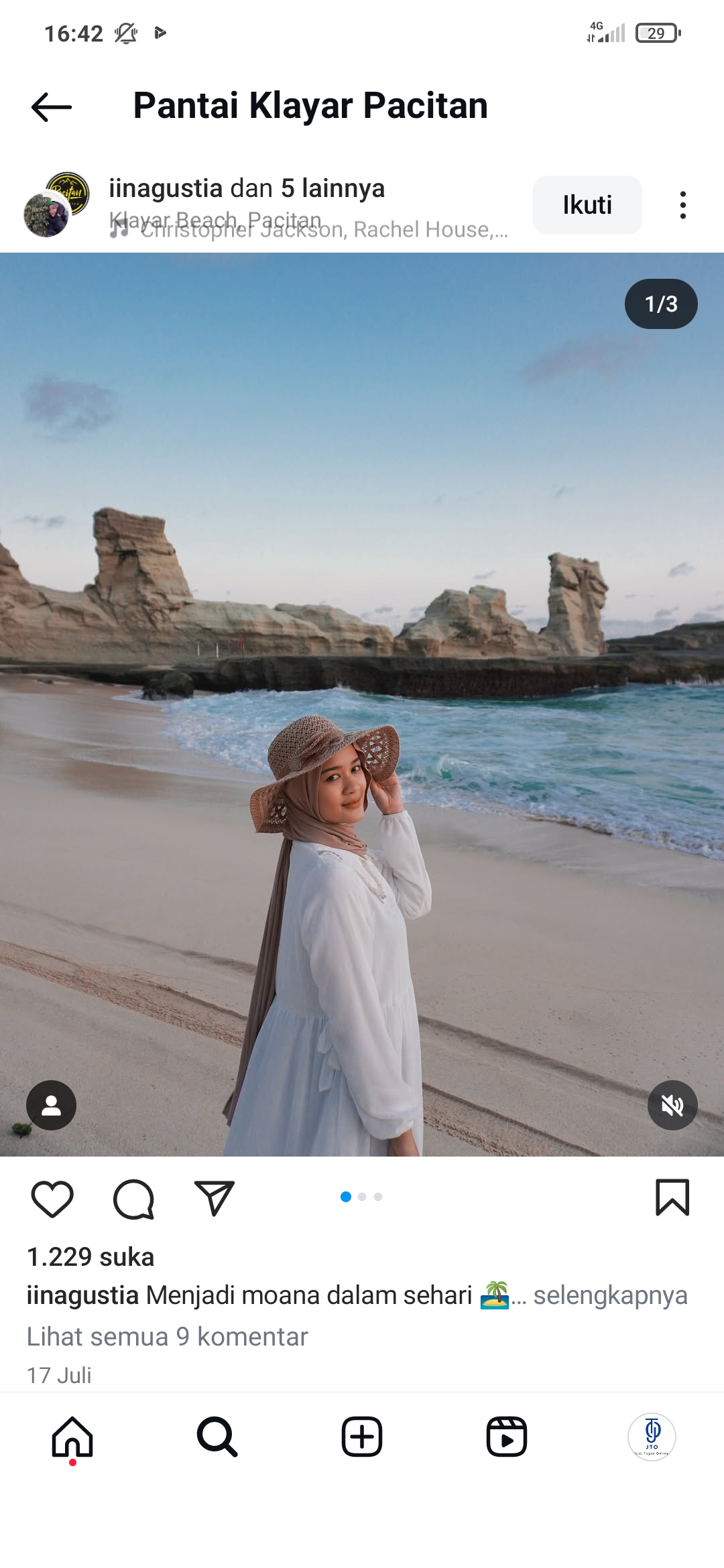Pantai Klayar Pacitan