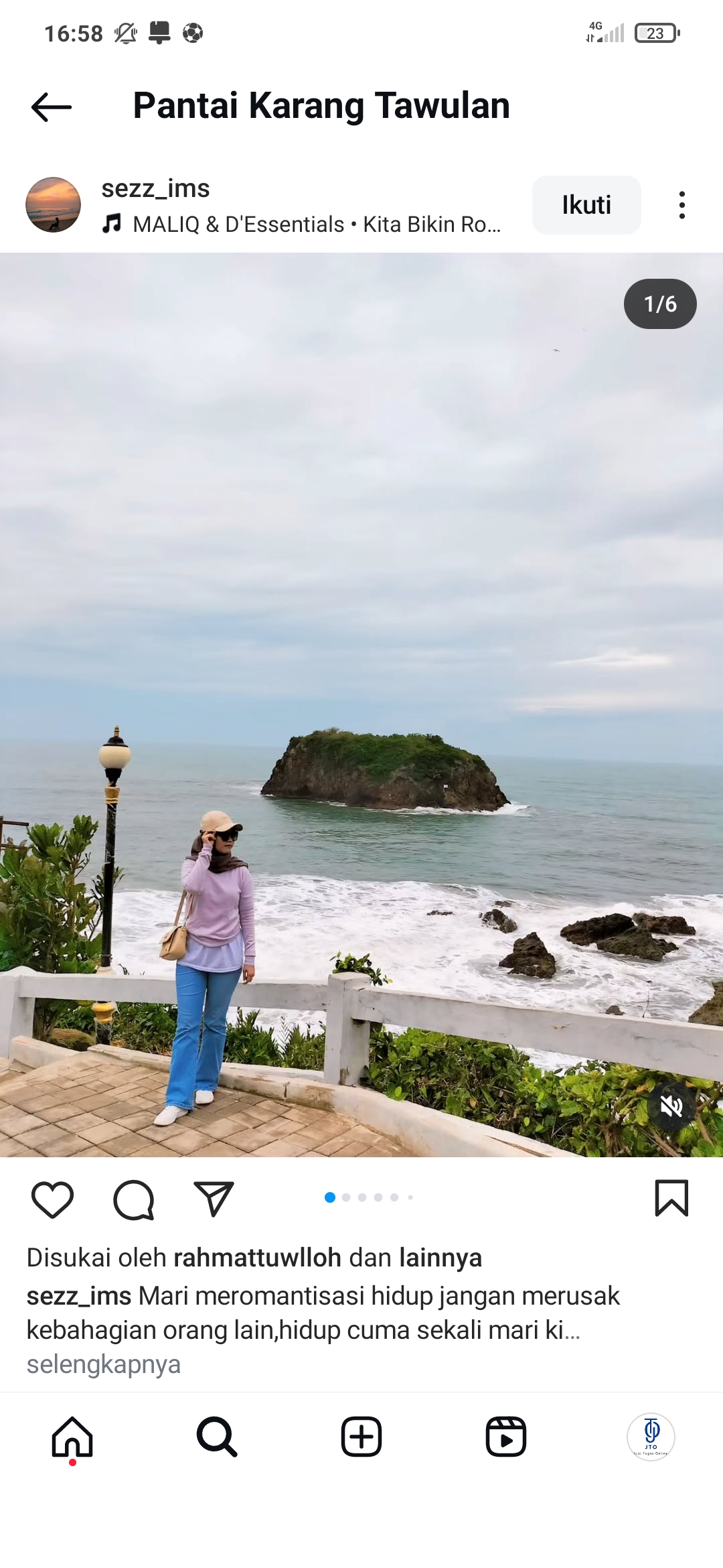 Pantai Karang Tawulan