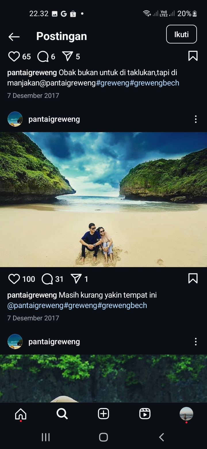 Pantai Greweng paling cocok buat libur bareng pasangan