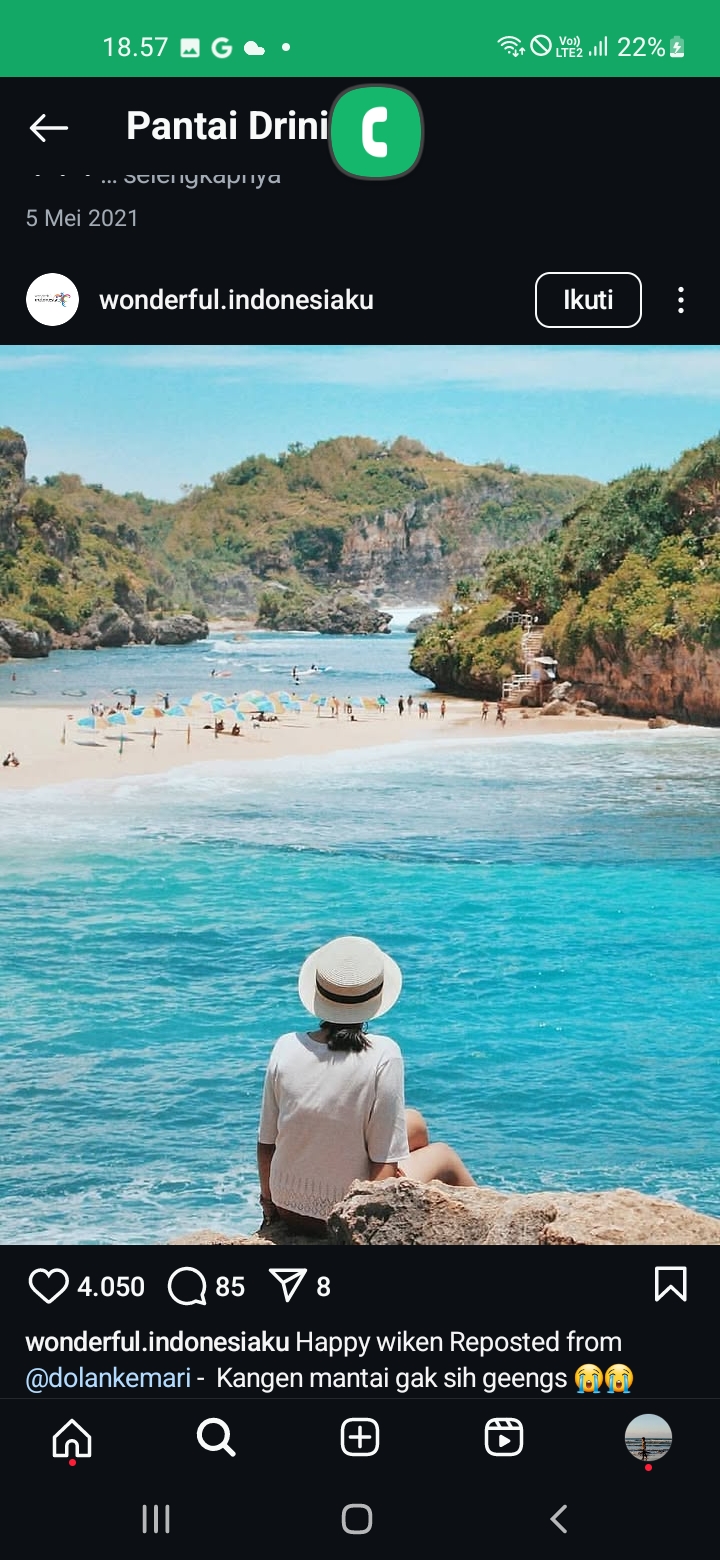 Pantai Drini Gunung Kidul