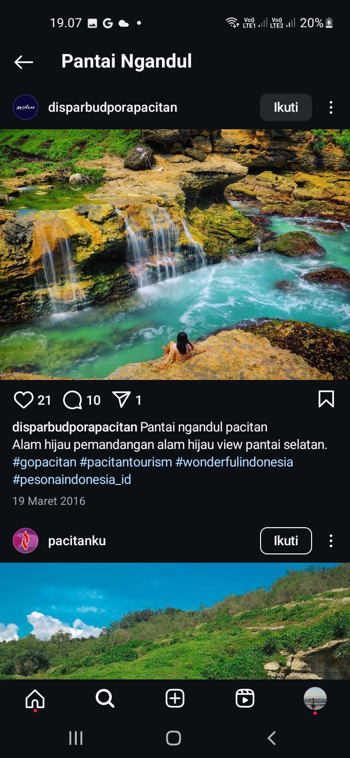 Pantai Ngandul Pacitan