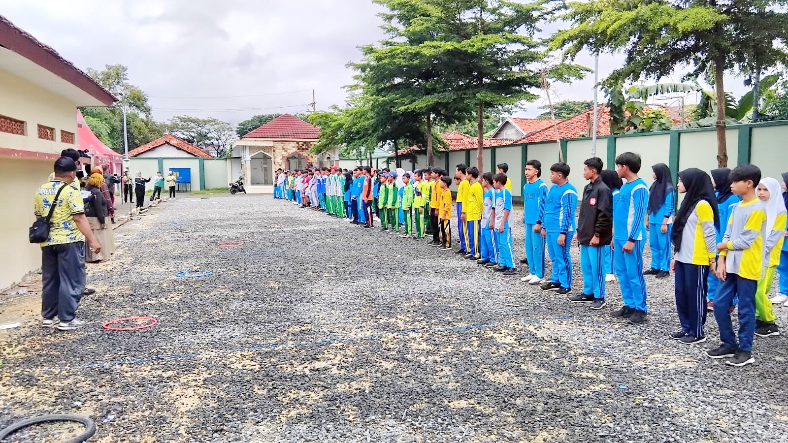 REGENERASI: FOPI Pamekasan menyelenggarakan kejuaraan bagi atlet pemula petanque untuk tingkat SMP se-Pamekasan kemarin. (FOPI PAMEKASAN UNTUK JPRM)