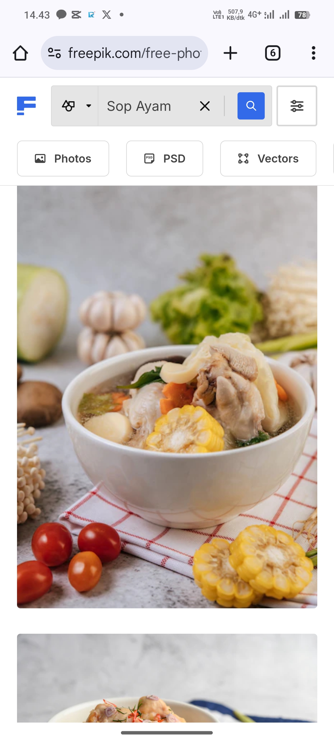 Sop Ayam Sehat