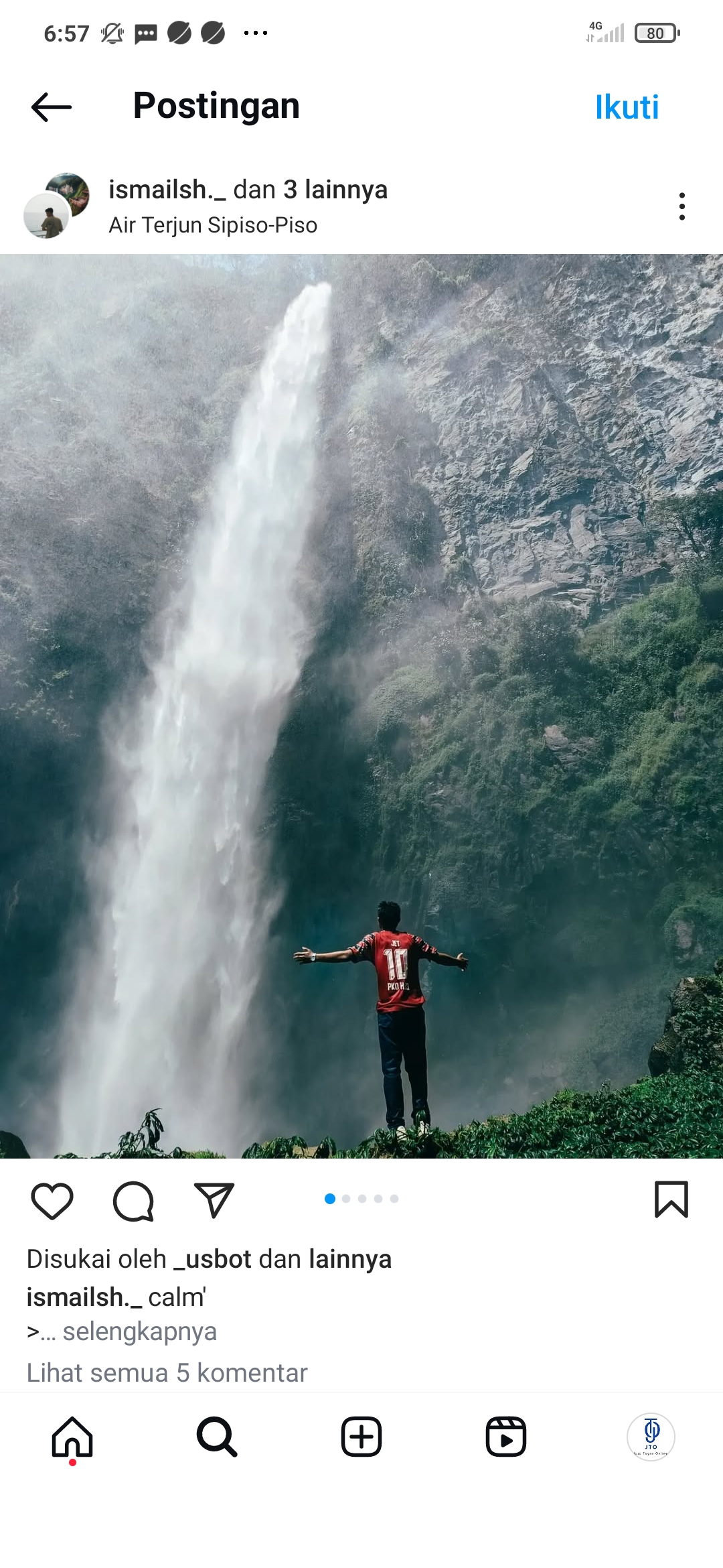 Air Terjun Sipiso-piso