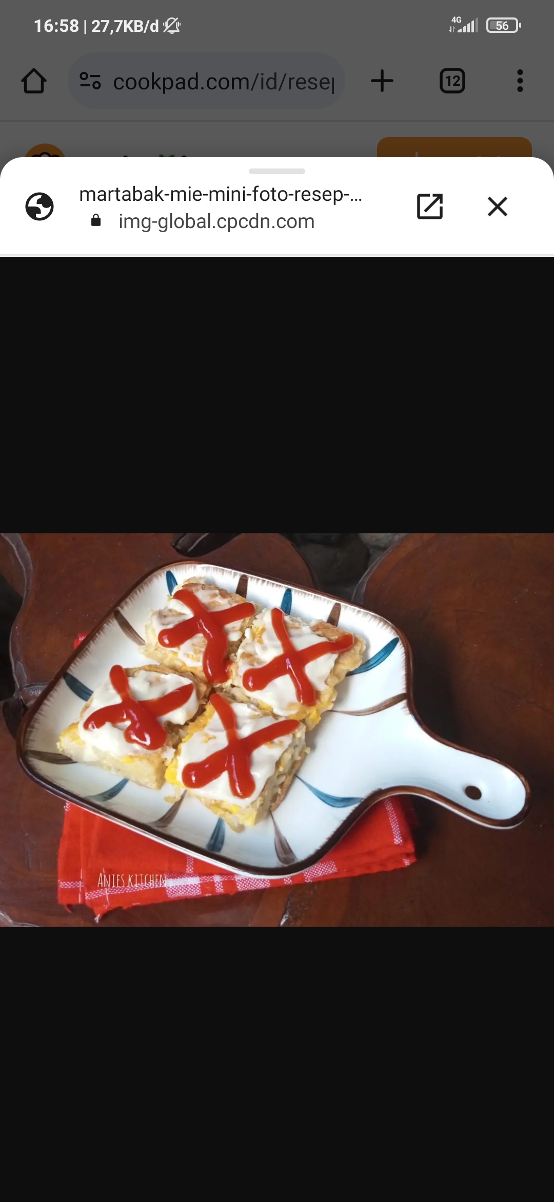 Martabak Mie Mini