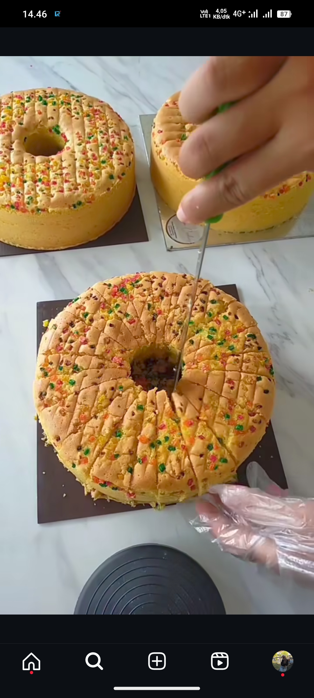 Bolu Agar-Agar Kukus