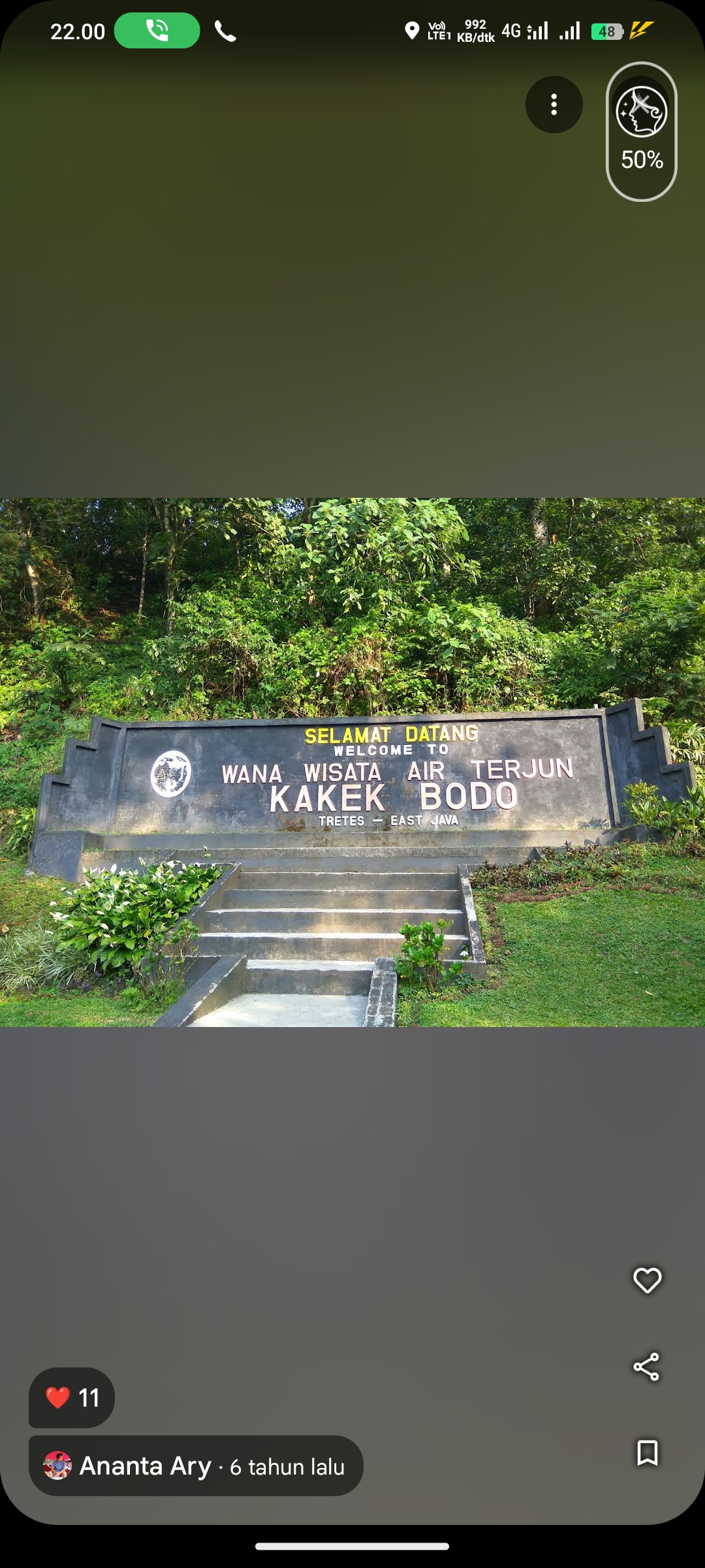 Air Terjun Kakek Bodo